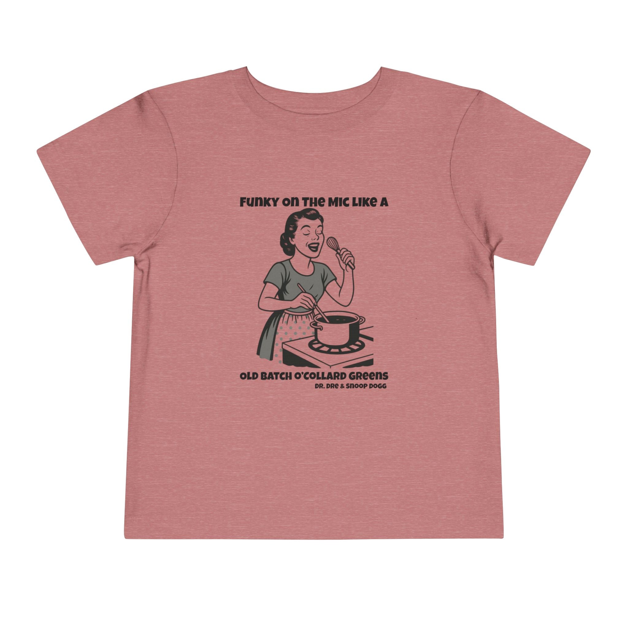 Toddler Tee - Funky on the Mic - Retro Graphic Kids Shirt