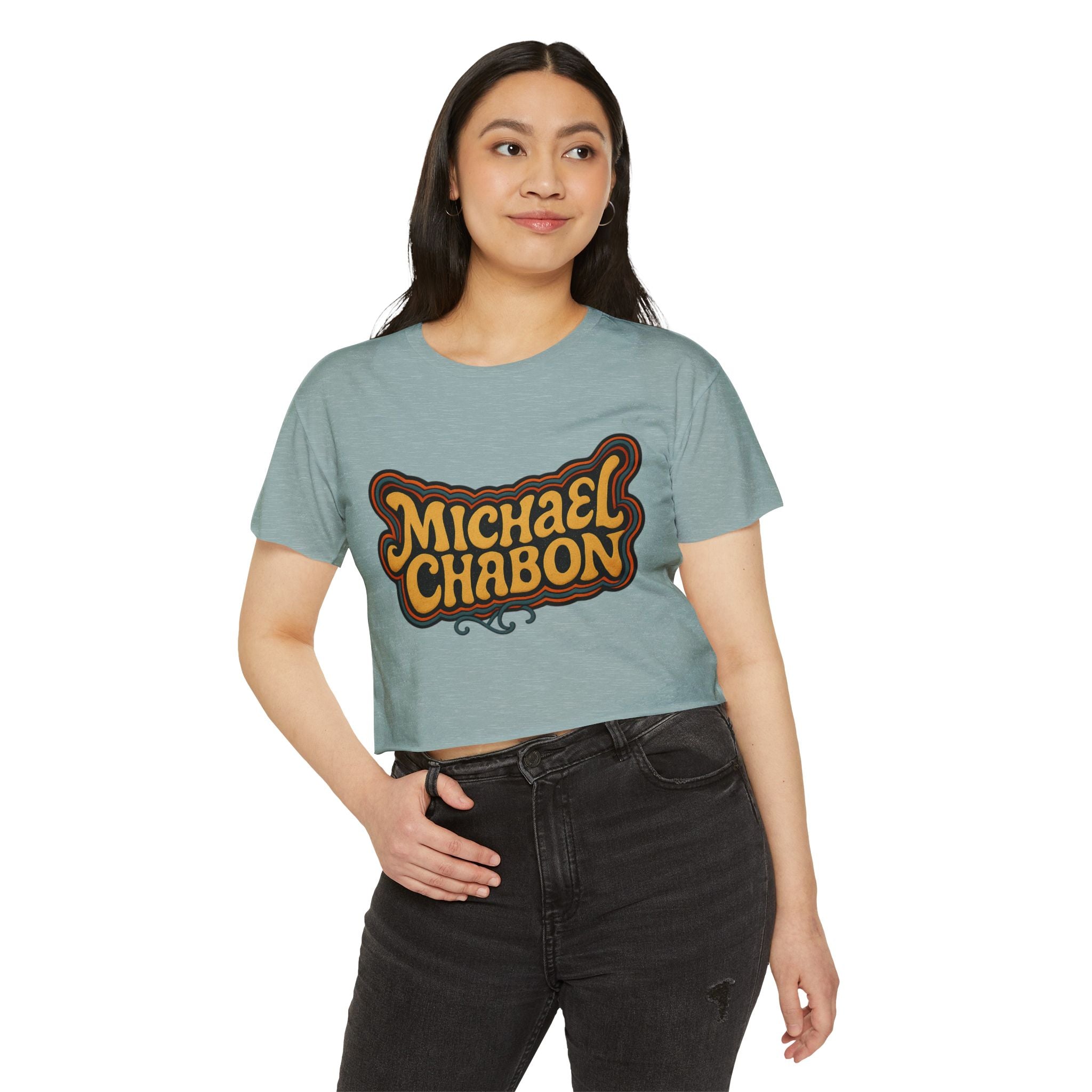 Michael Chabon Prog-Rock Festival Women's Crop Top