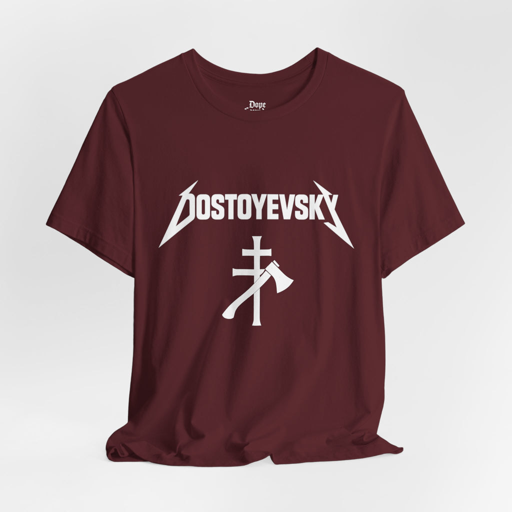 Dostoyevsky “Heavy Lit” (white ink variant) Vintage Graphic T-Shirt