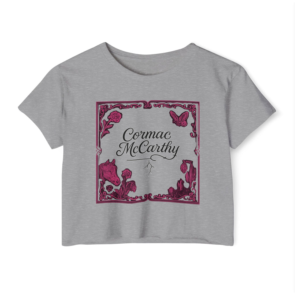 Corman McCarthy Festival Women's Graphic Crop Top