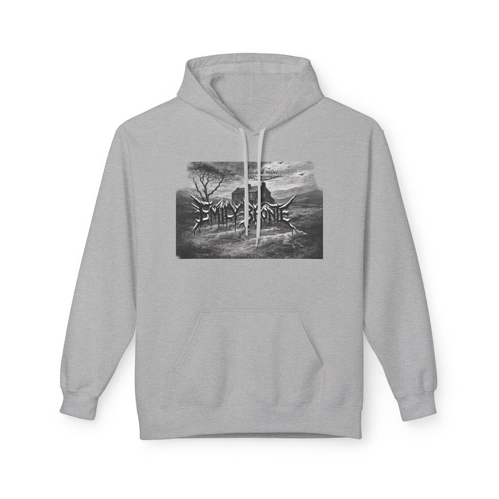 Emily Brontë Gothic Landscape Hoodie — Moody Literary Pullover