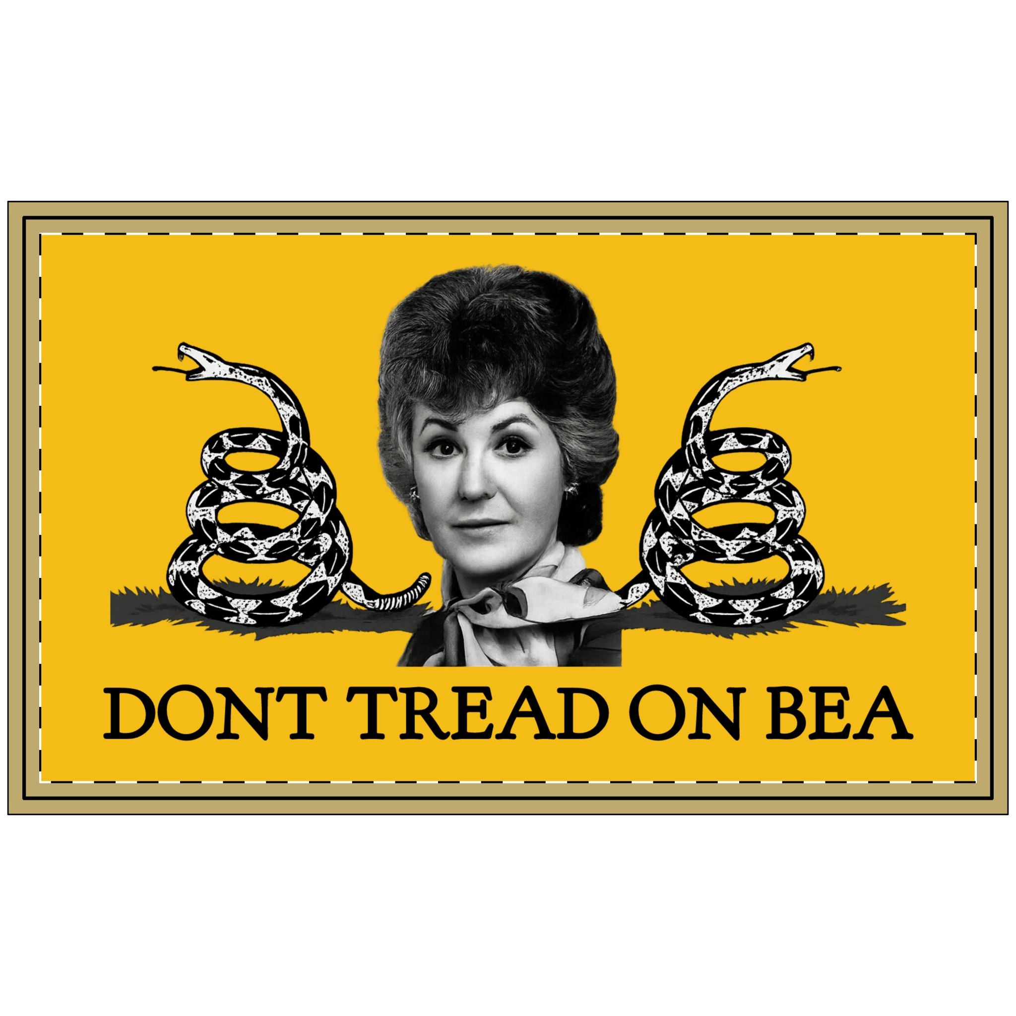 Doormat - 'Don't Tread on Bea' | Welcome Mat, Funny Home Decor, Gift for Friends, Interior Design, Unique Entrance Rug