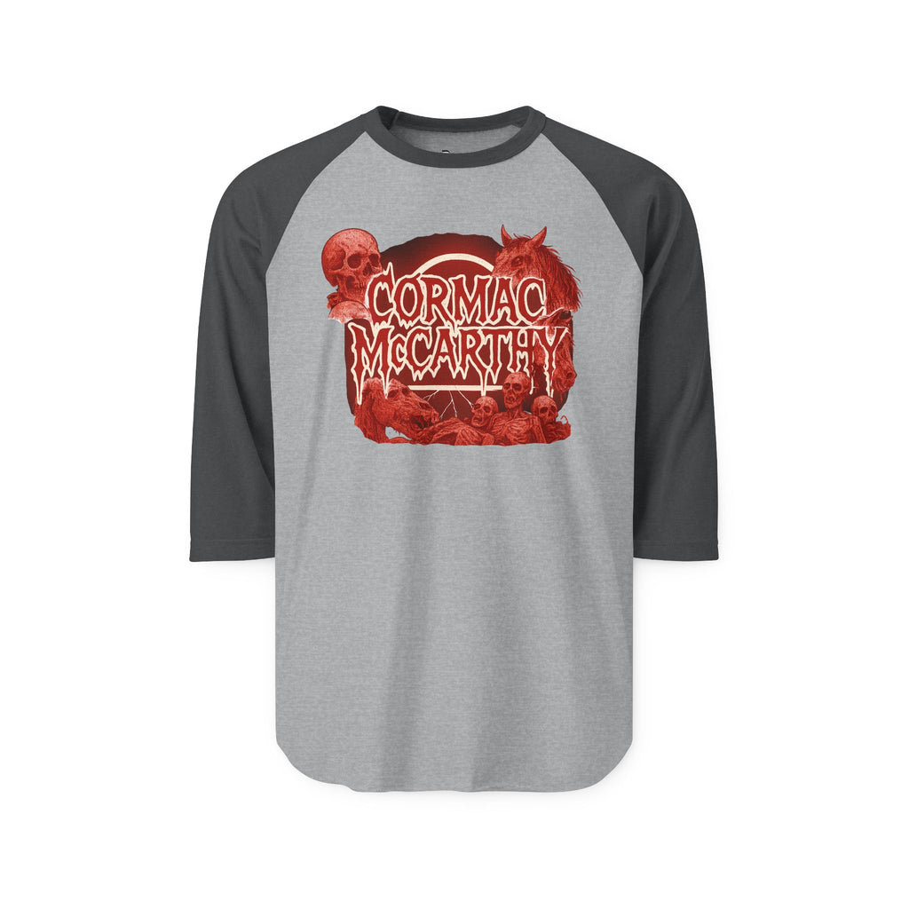 Cormac McCarthy Death Metal Raglan Shirt