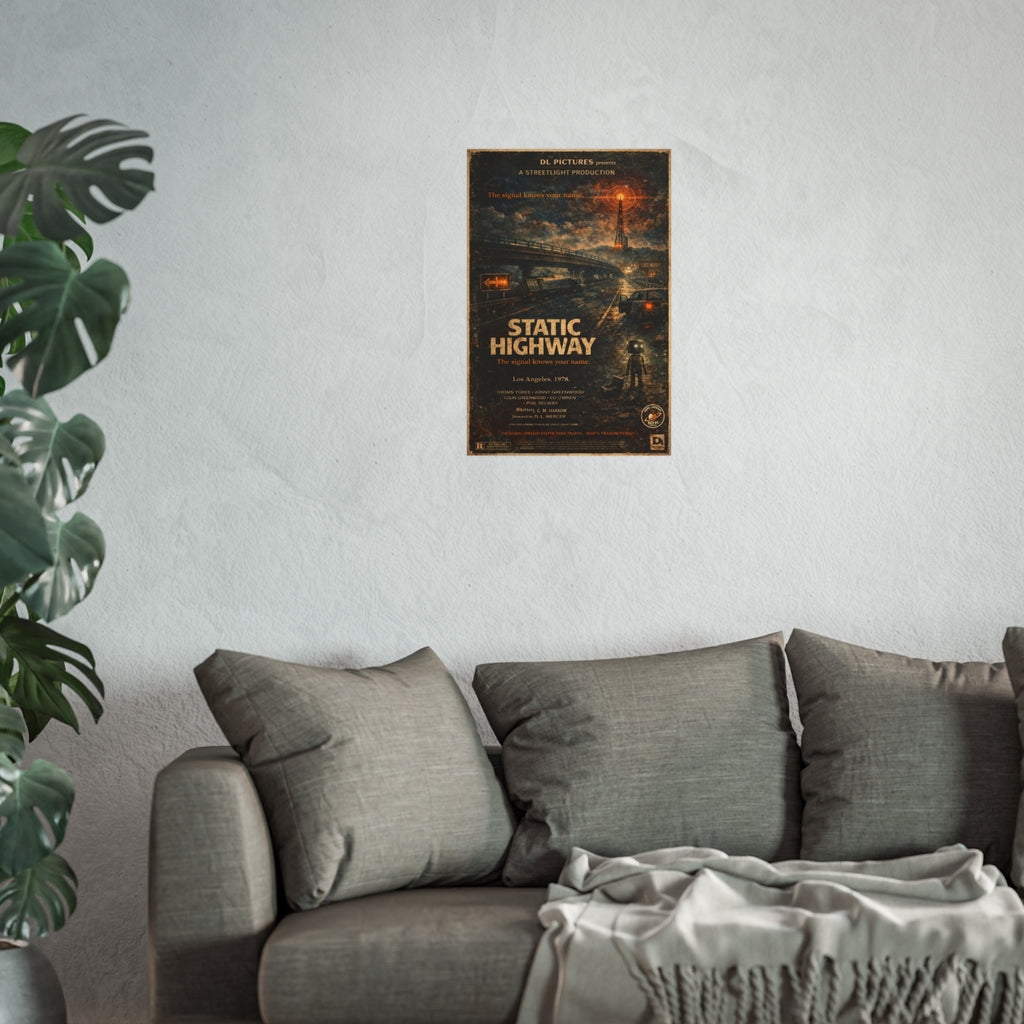 Static Highway -- Fine Art Print