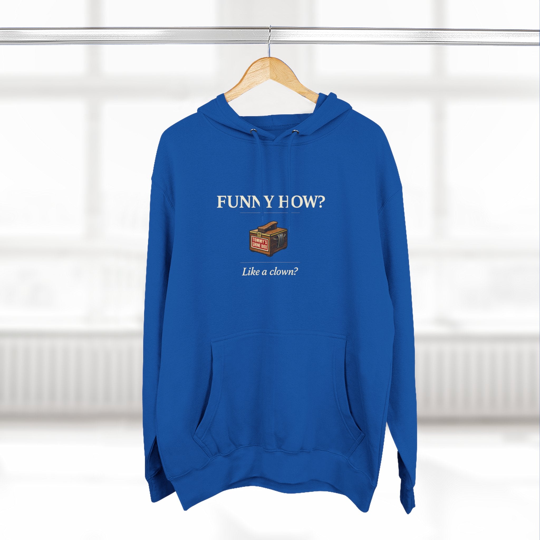 Funny How? Bamboo Lounge Hoodie — Cozy Graphic Fleece Pullover
