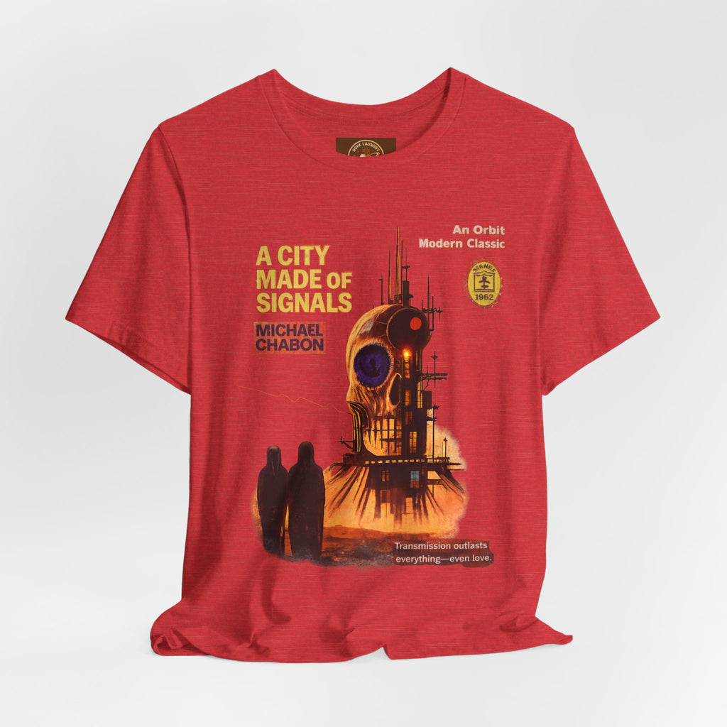 Michael Chabon - Sci-fi Book Cover (variant) - Vintage Graphic T-Shirt