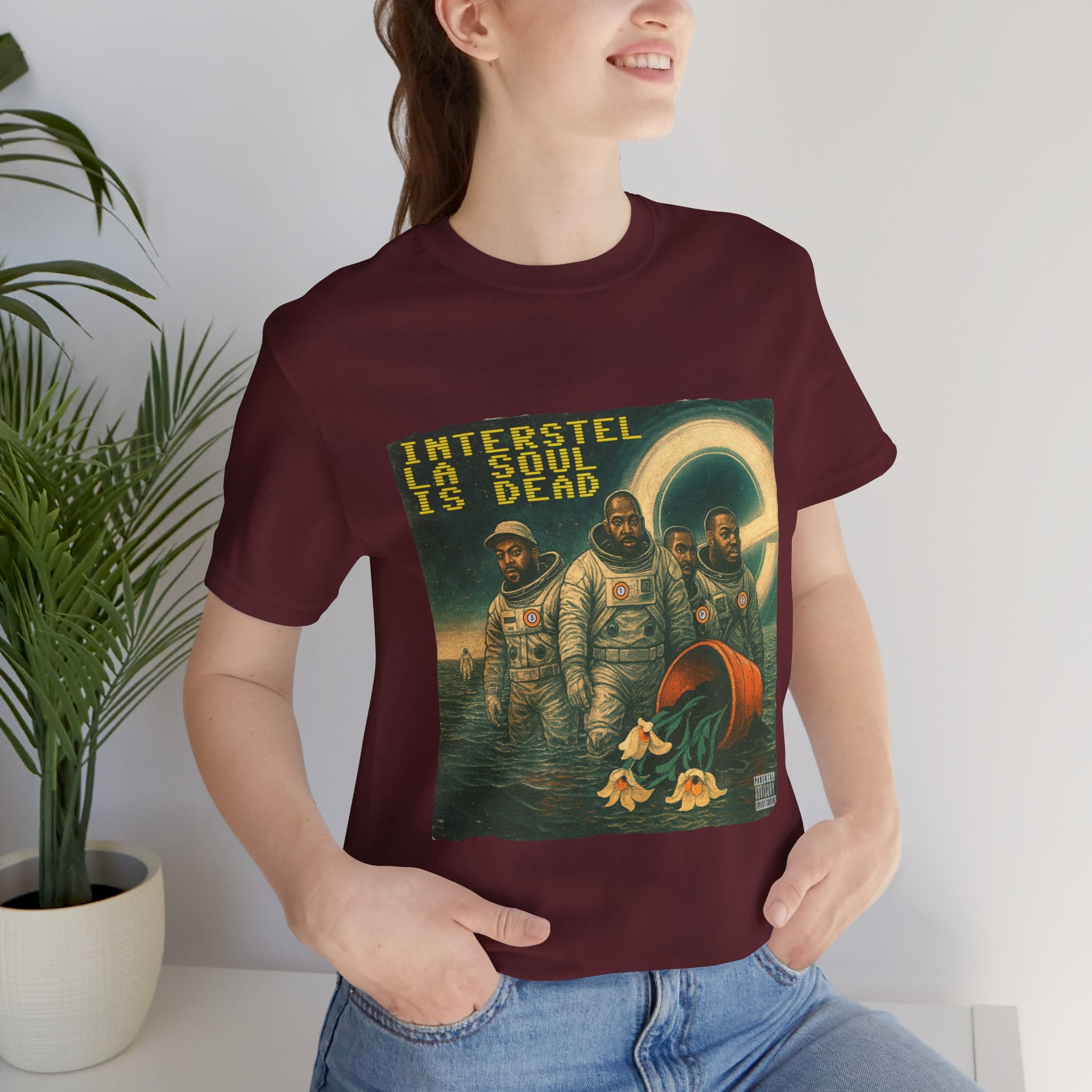 Interstell La Soul is Dead Unisex Tee - Sci-Fi Inspired Hip Hop Tribute Jersey Shirt