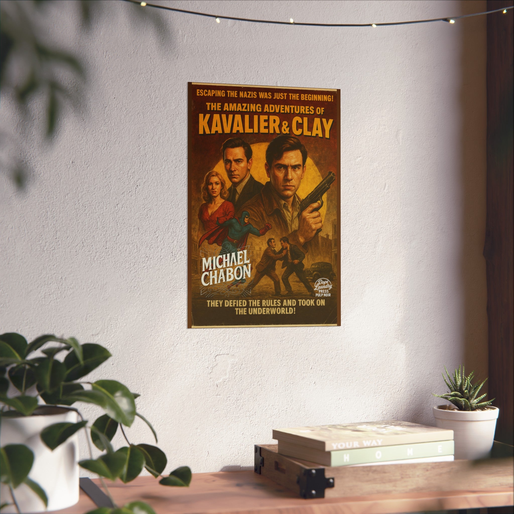 Kavalier & Clay Movie Poster — Fine Art Film Print