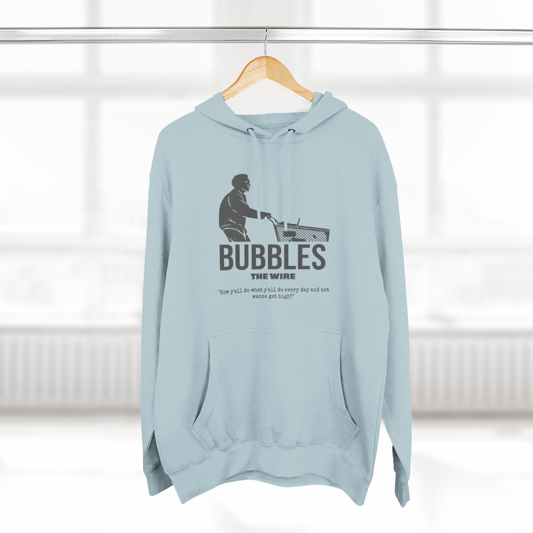 Bubbles 'How y'all do what you do' Fleece Hoodie (The Wire)- Street-wear, Casual Fashion