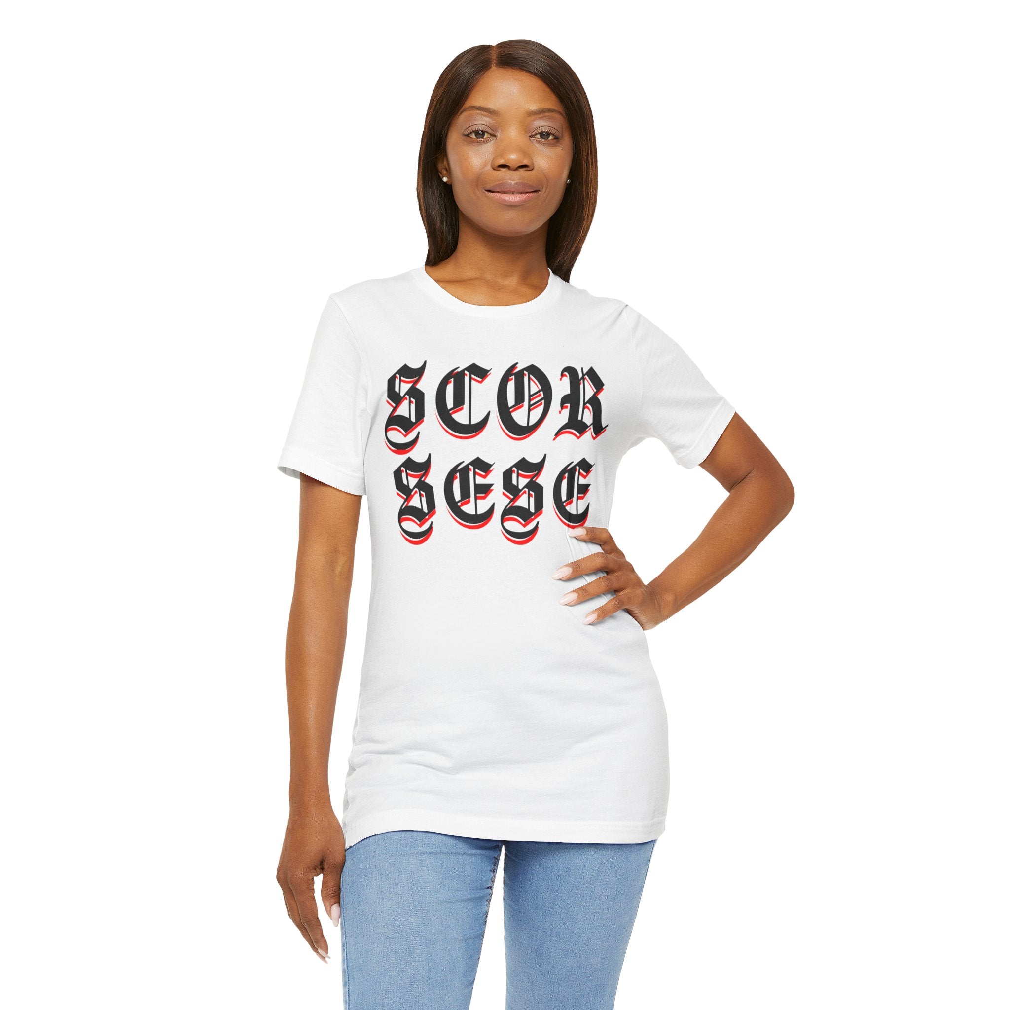 Scorsese Tribute - Old English Cult Movies Tee
