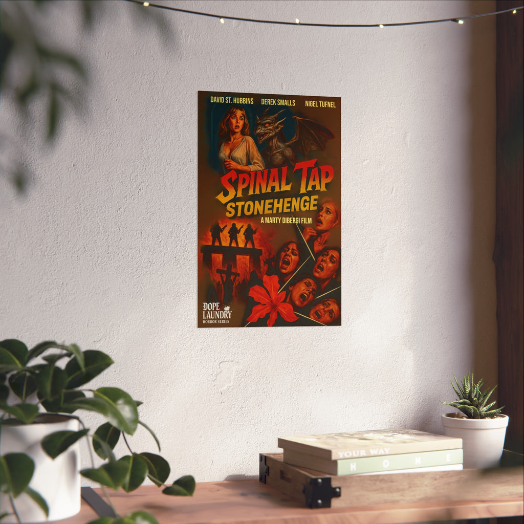 Spinal Tap "Stonehenge" - Grind House Inspired, Film Lover's Gift