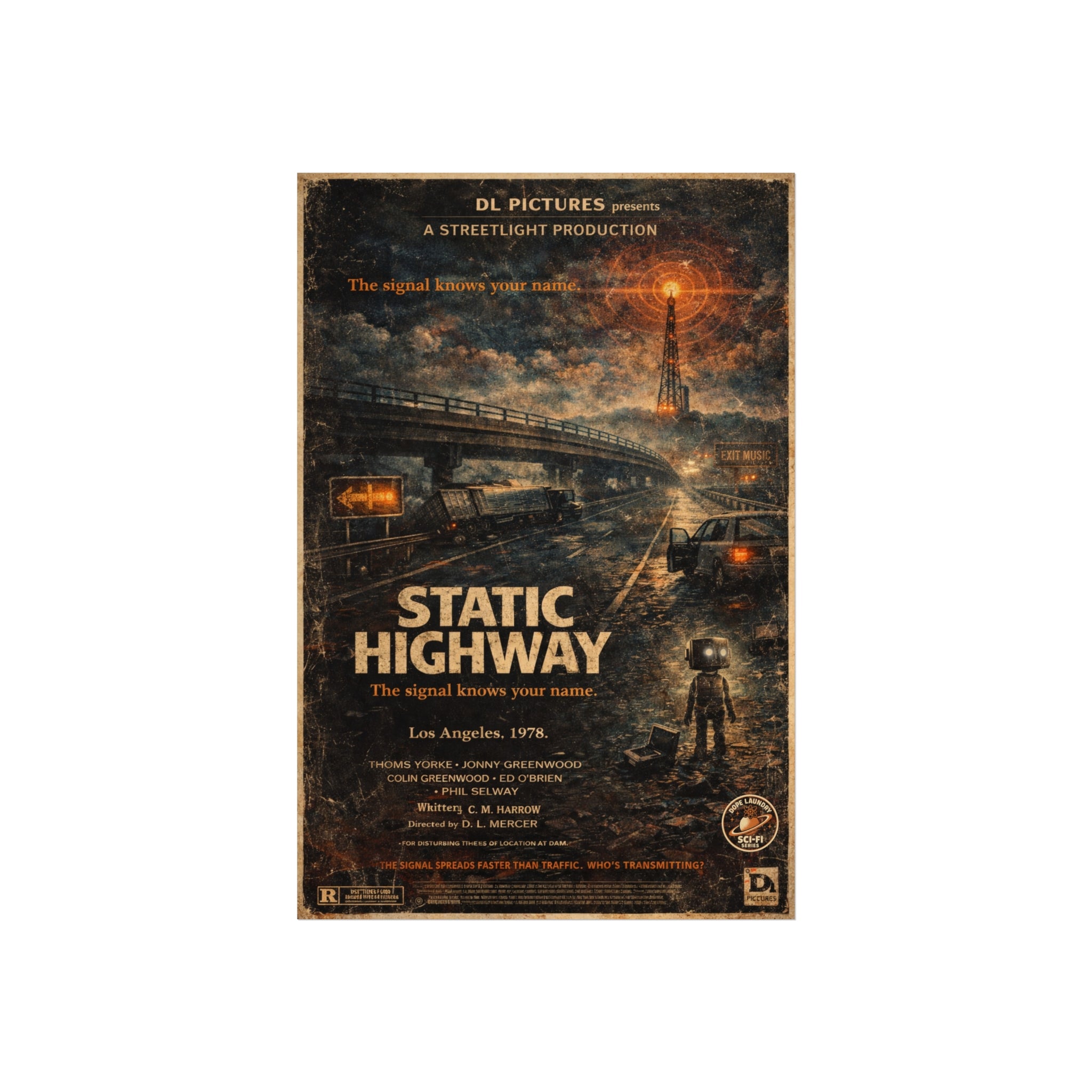 Static Highway -- Fine Art Print