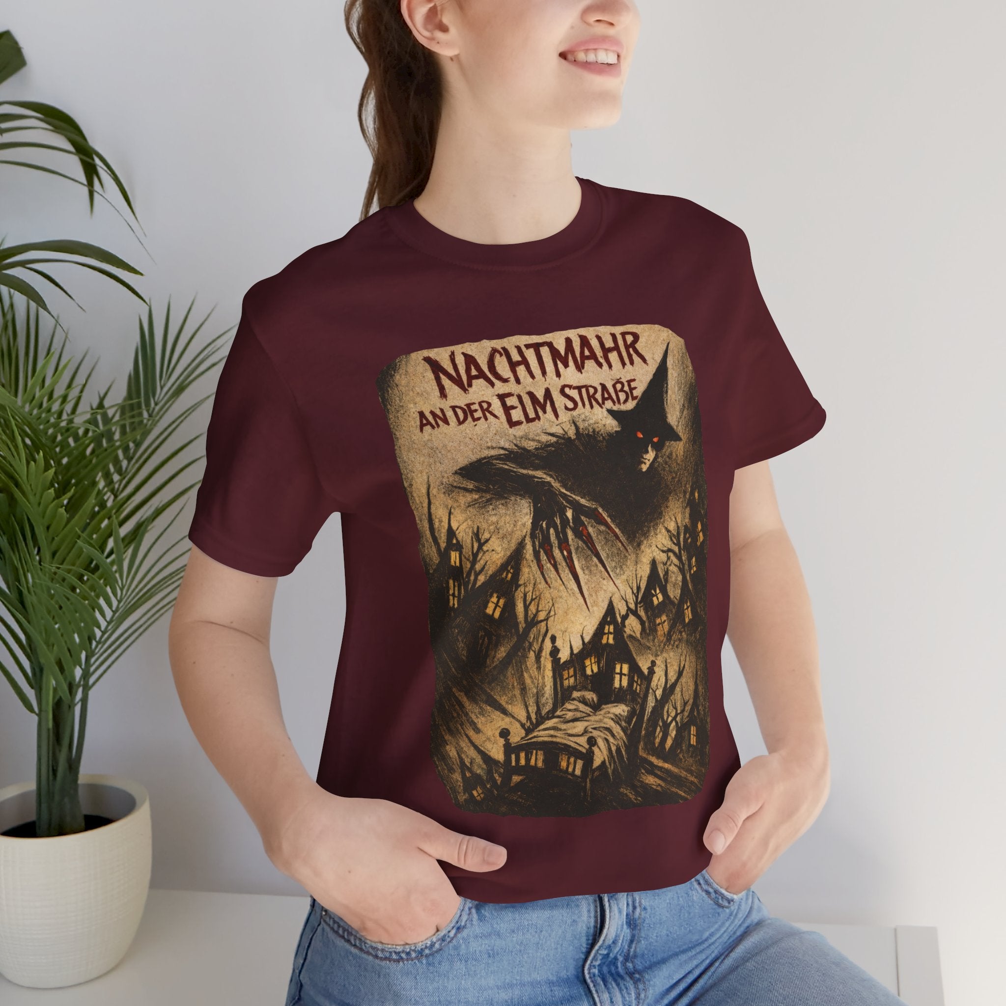 Nightmare on Elm Street Massacre Horror T-Shirt — German Expressionist Style