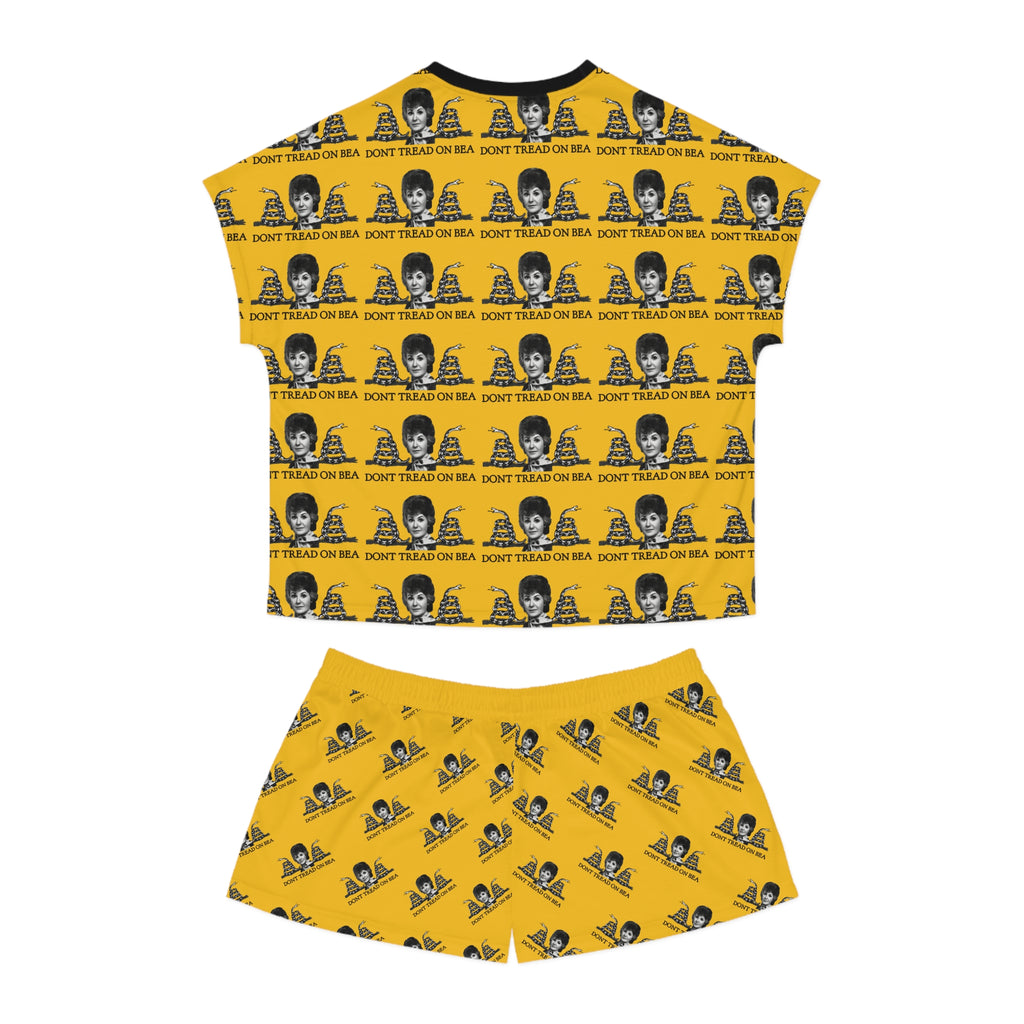 Women's Short Pajama Set - Don't Tread on Bea