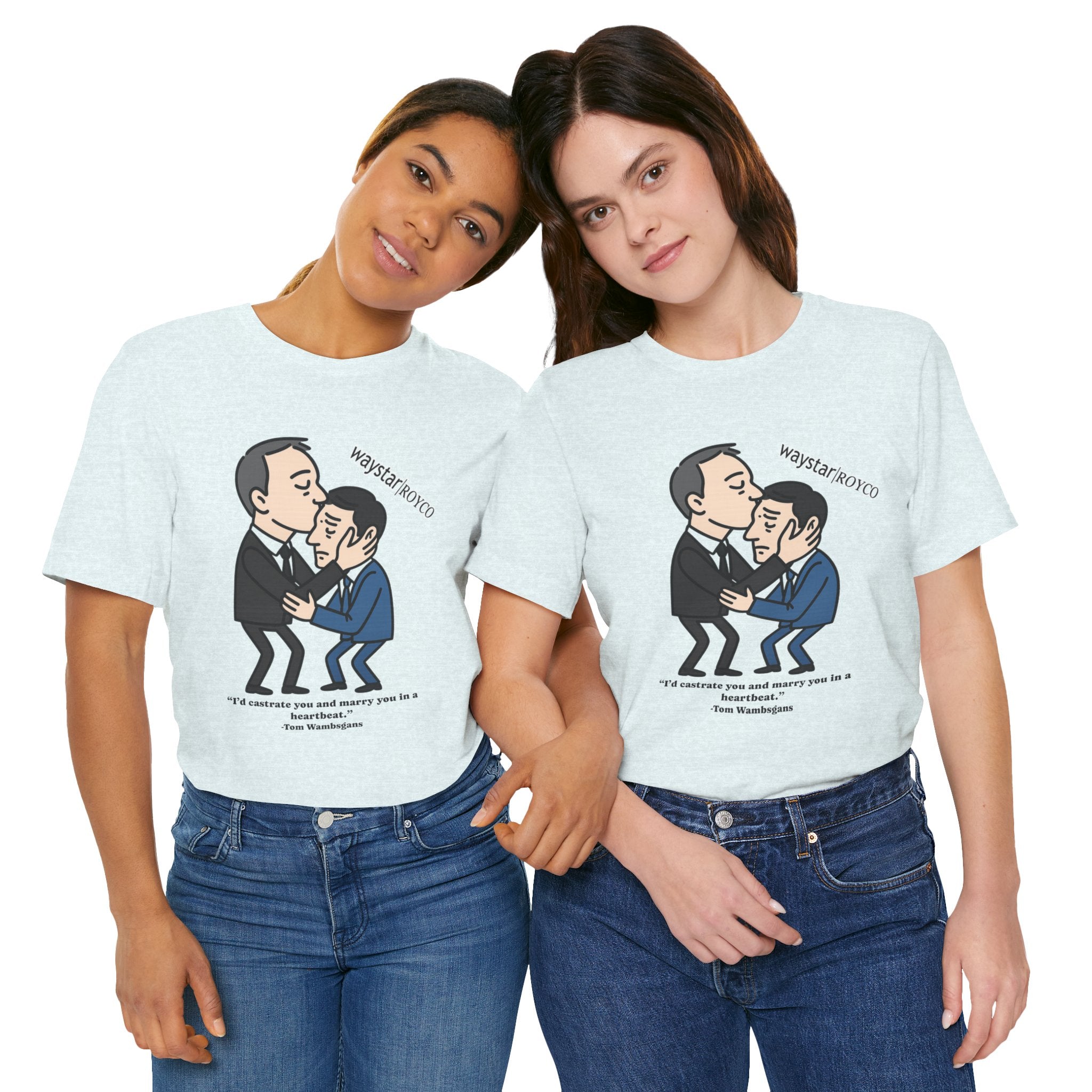 Tom & Cousin Greg 'Marry & Castrate' (Succession) - unisex jersey Tee