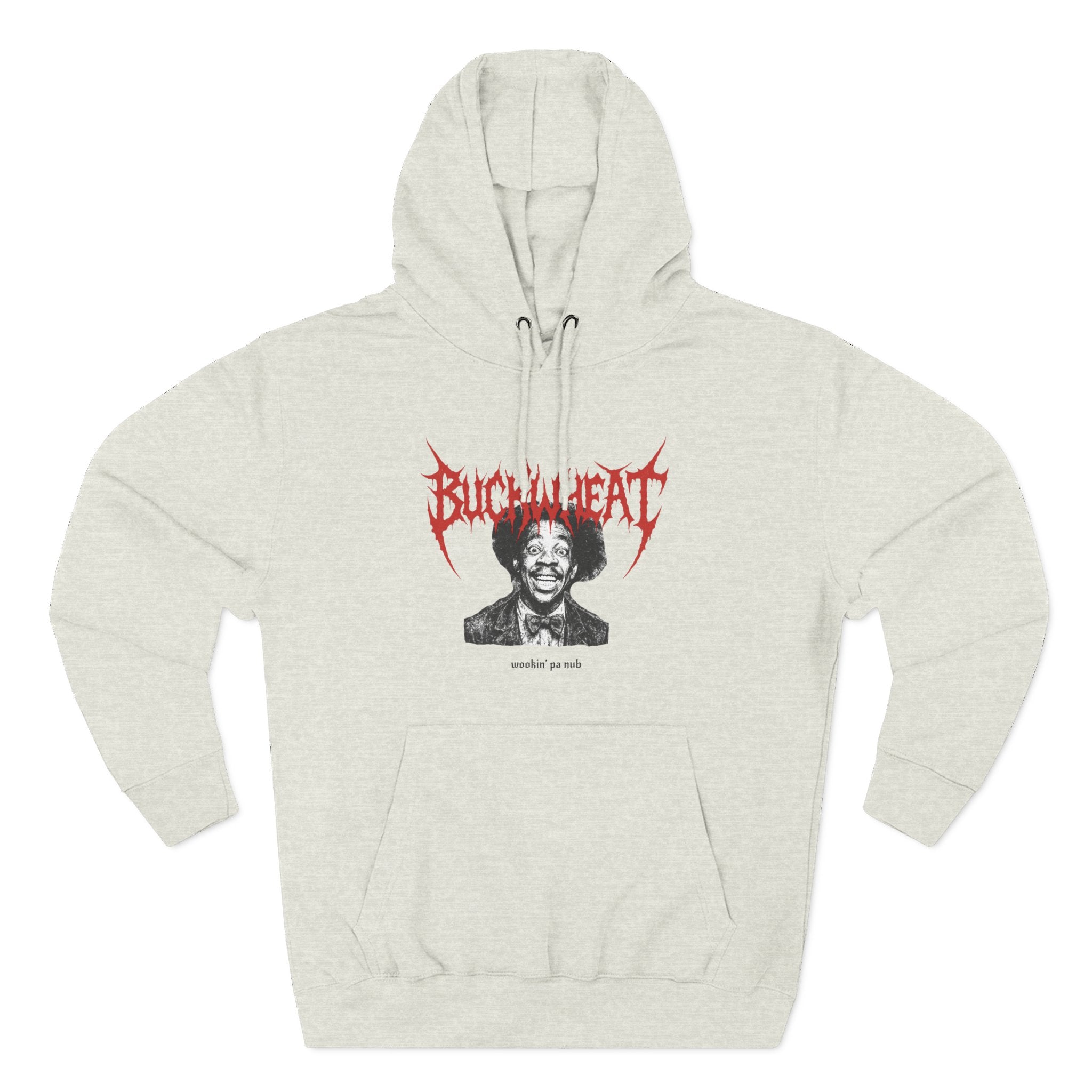 Buckwheat "Wookin' Pa Nub" Death Metal Inspired Fleece Hoodie (SNL, Eddie Murphy)