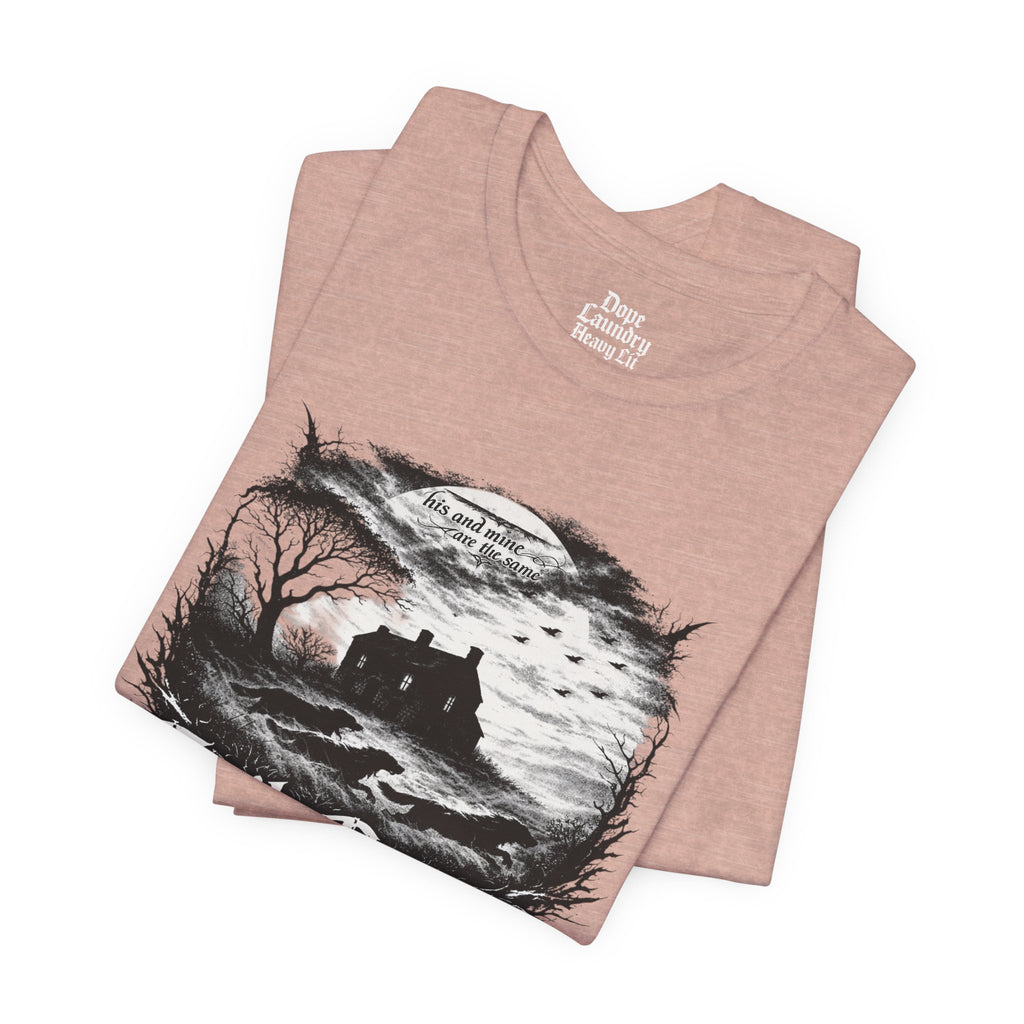 Emily Brontë Vintage Heavy Metal Graphic Tee — Literary Goth T-Shirt