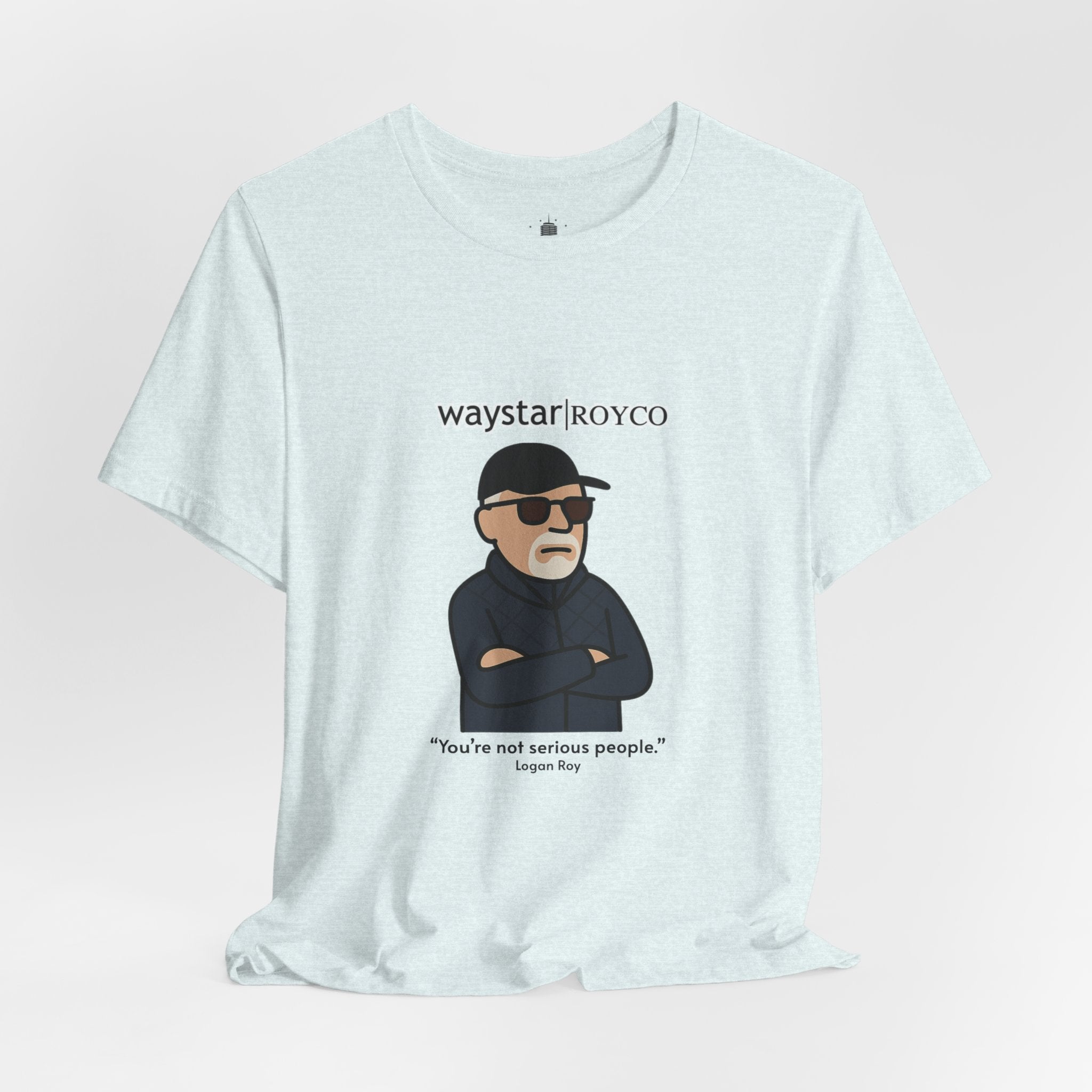 Logan Roy "Serious People" unisex jersey Tee (Succession)