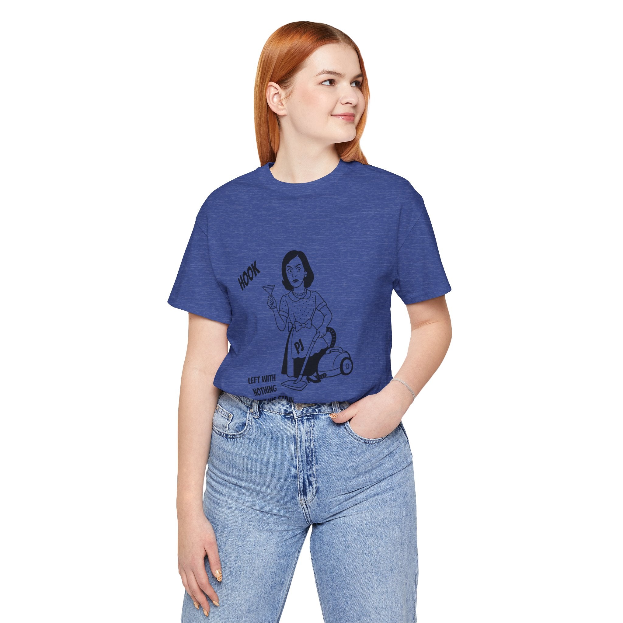 PJ Harvey "Left with nothing but his stain" (Rid of Me collection) - Unisex Jersey Short Sleeve Tee