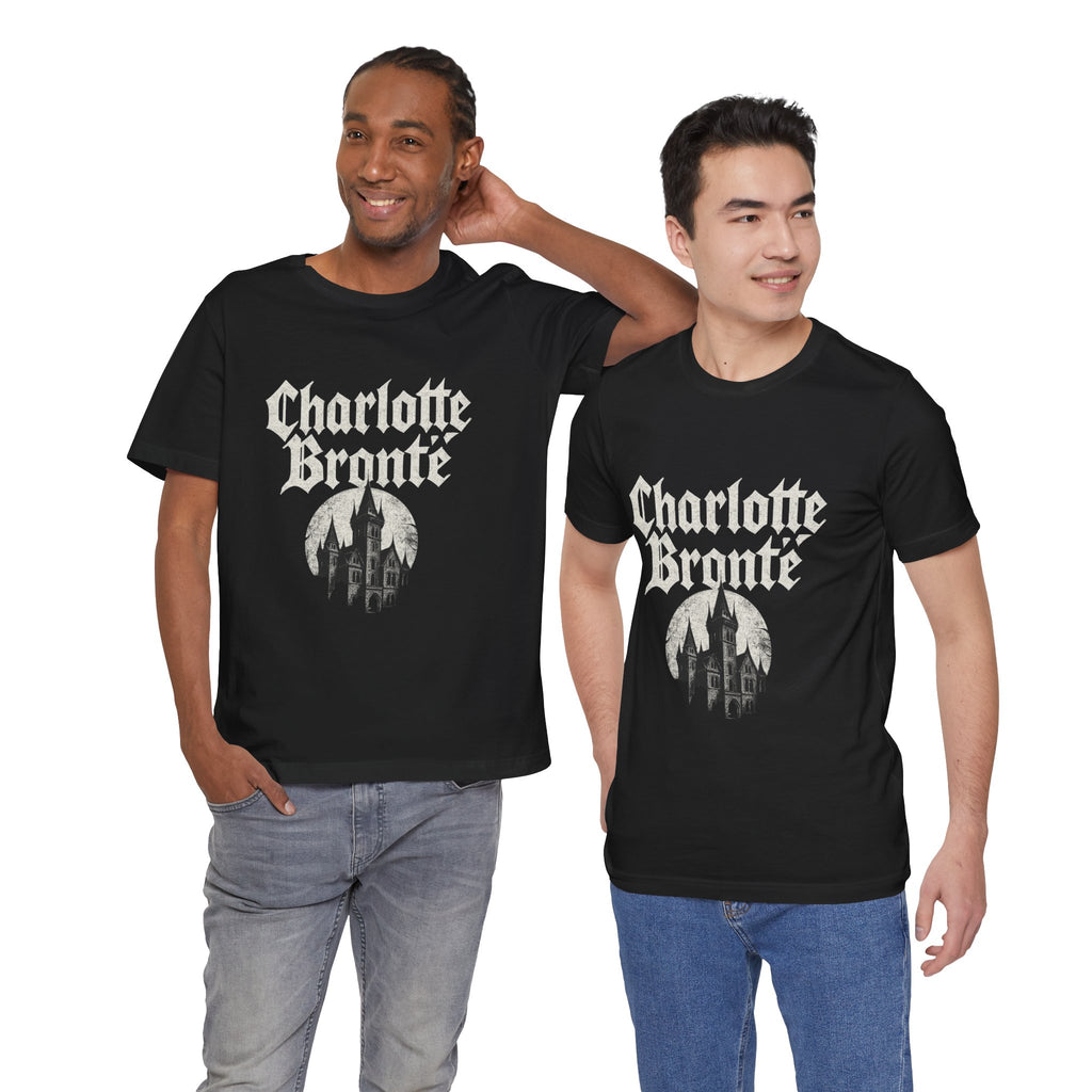 Charlotte Brontë Heavy Metal Vintage Graphic Tee — Literary Band Shirt