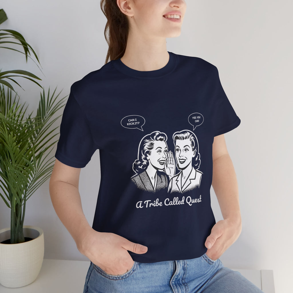 Can I Kick It? vintage 50s Housewife - hip-hop tribute (Unisex Tee)