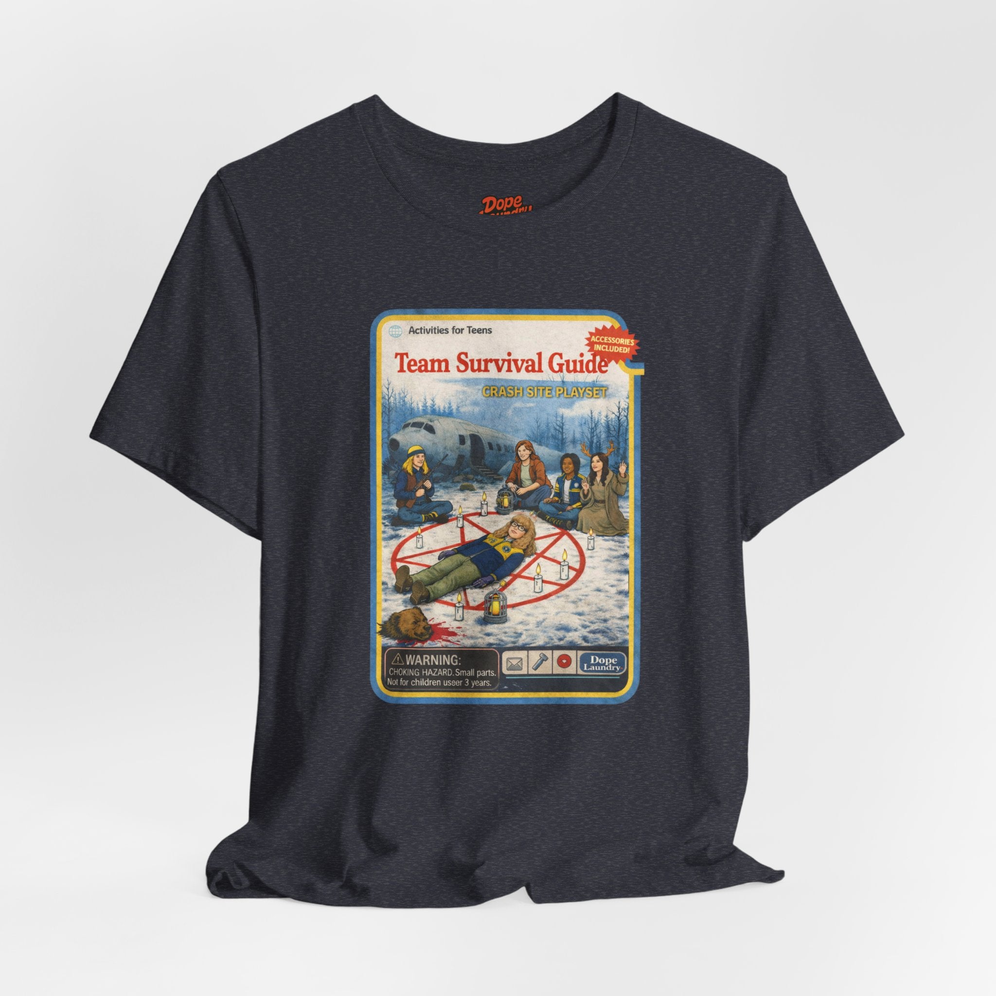Yellowjackets "Team Survival Guide" Vintage TV Show Tee