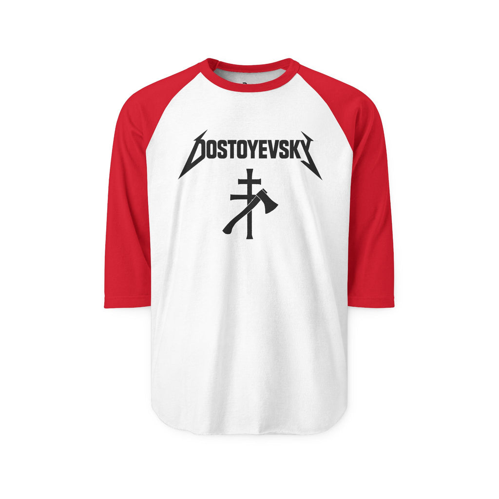 Dostoyevsky Heavy Metal Raglan Shirt — Literary Band Tee