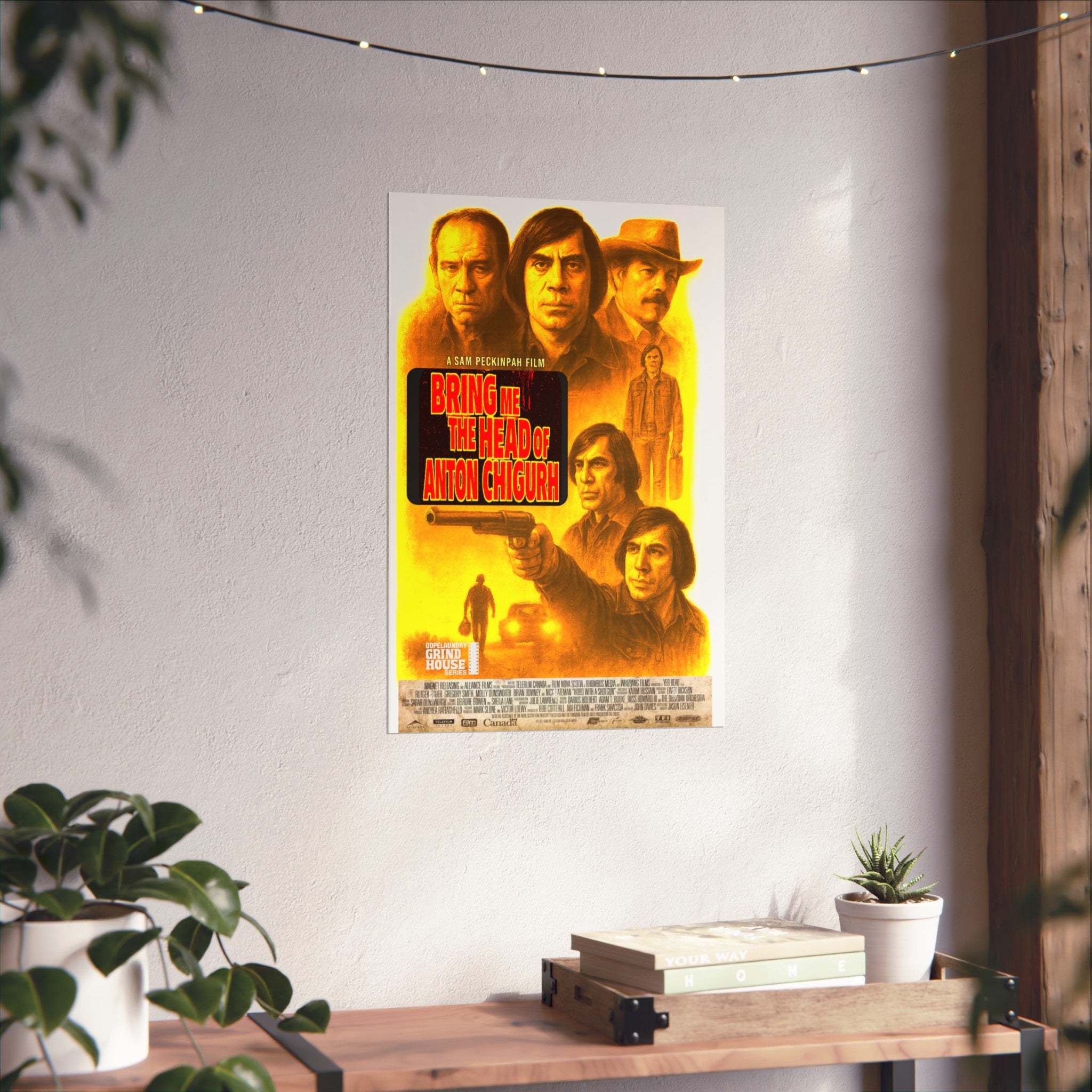 Art Print - 'Bring me the Head of Anton Chigurh' - Unique Gift for Film Lovers