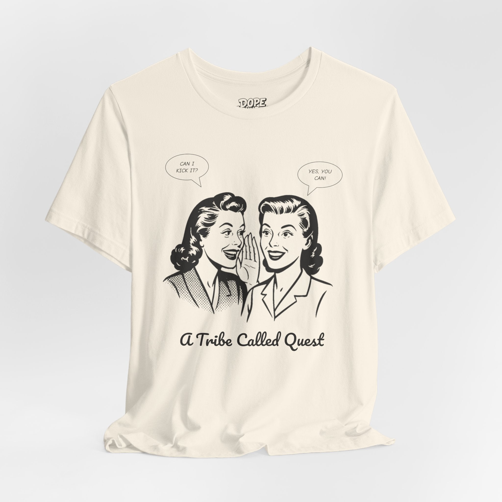 Can I Kick It? vintage 50s Housewife - hip-hop tribute (Unisex Tee)