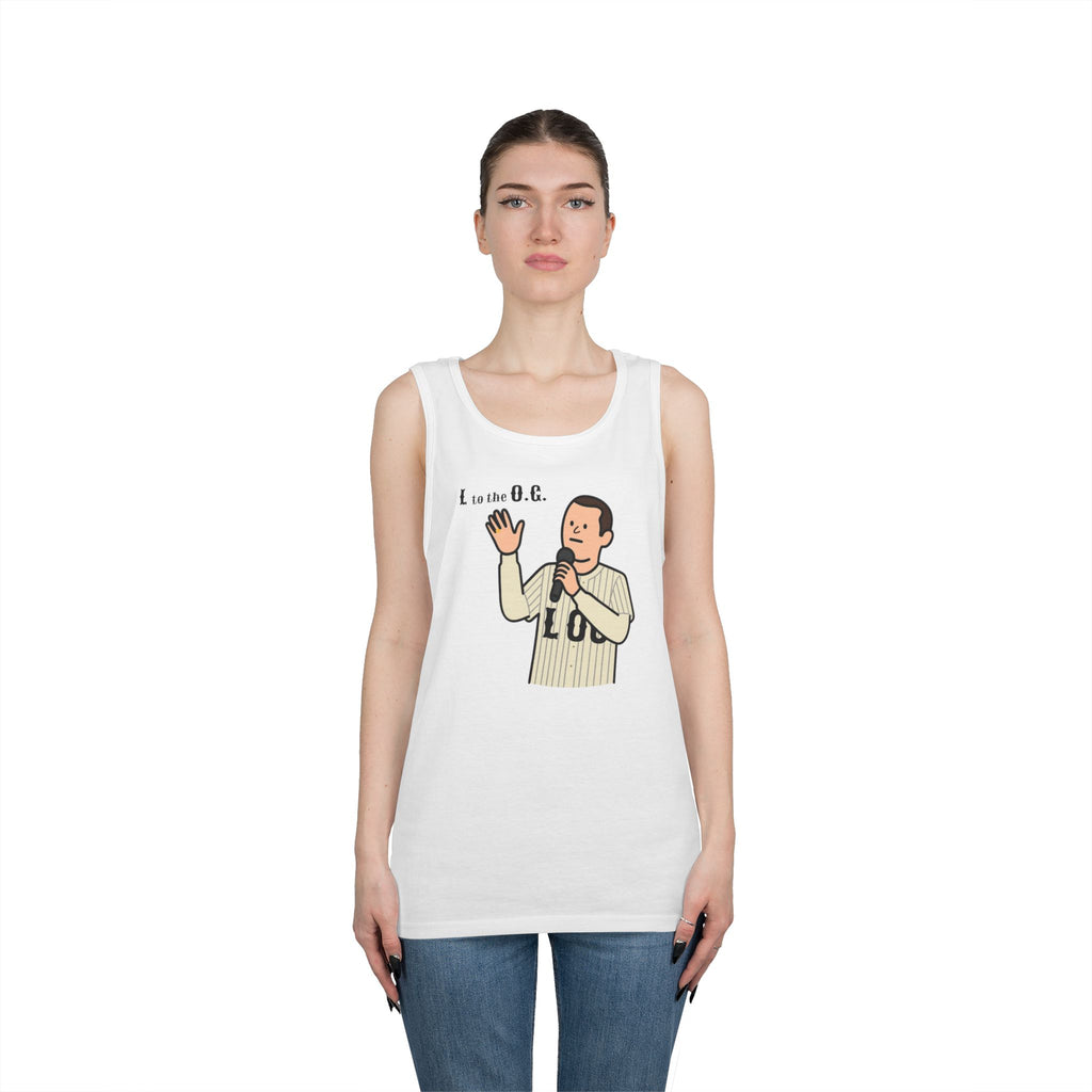L to the OG - Kendall Roy - Succession - Unisex Heavy Cotton Tank Top