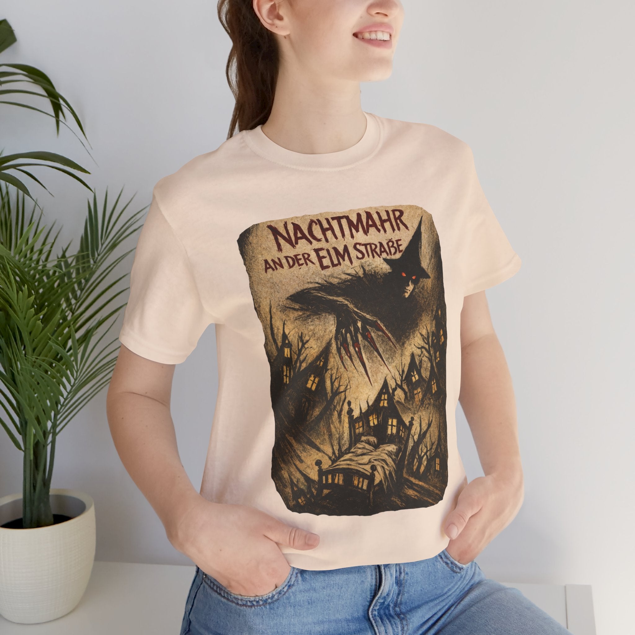 Nightmare on Elm Street Massacre Horror T-Shirt — German Expressionist Style