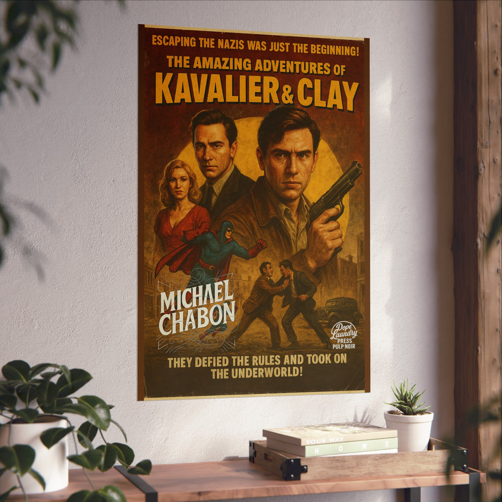 Kavalier & Clay Movie Poster — Fine Art Film Print