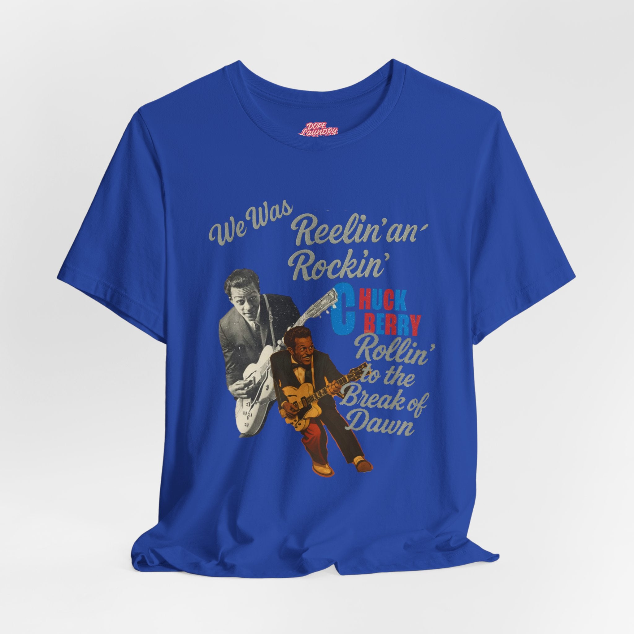 Chuck Berry -  Rock n' Roll Legends Retro Music T-Shirt, unisex tee