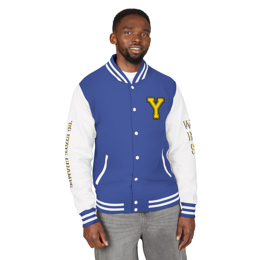Yellowjackets Letterman Jacket — Wiskayok School Varsity Style Jacket