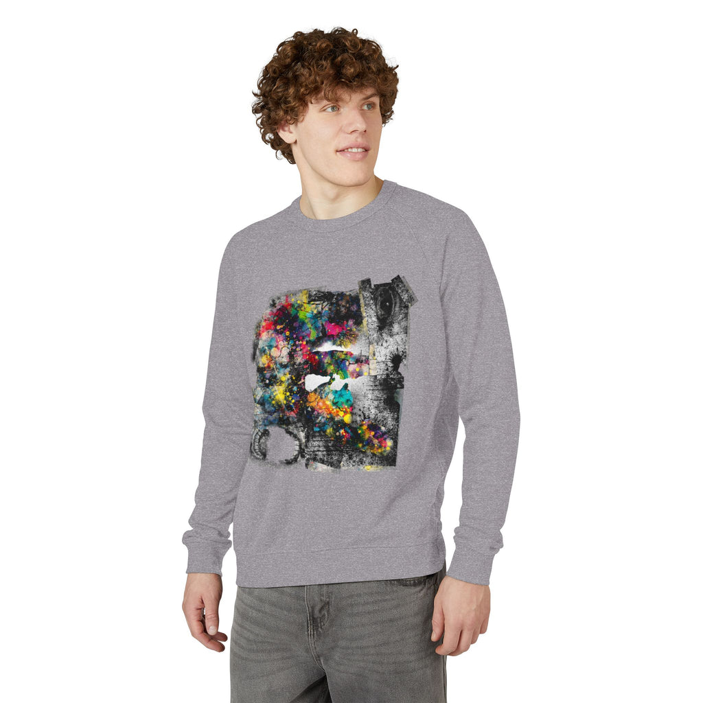 Splatterpaint Raglan Crewneck Sweatshirt