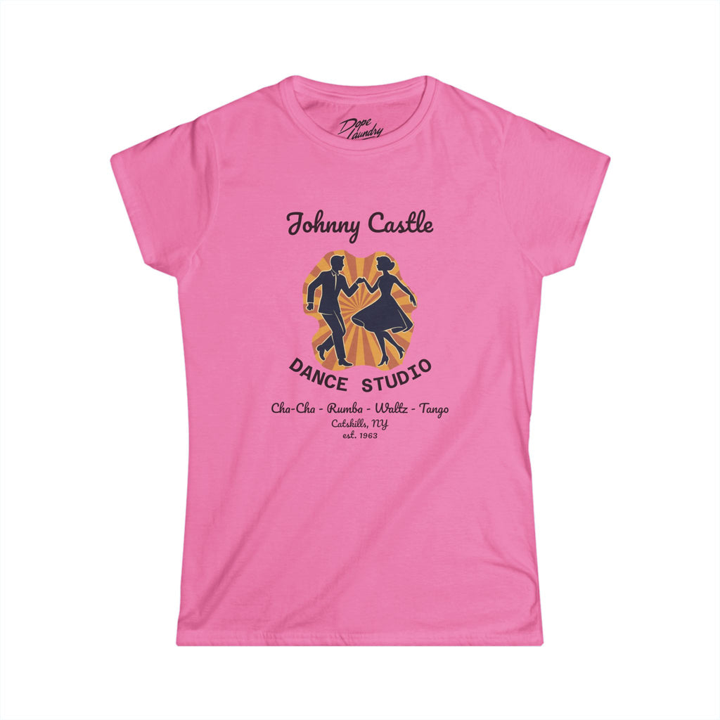 Johnny Castle Dance Studio - Women's Graphic Tee - (Movie Parody)
