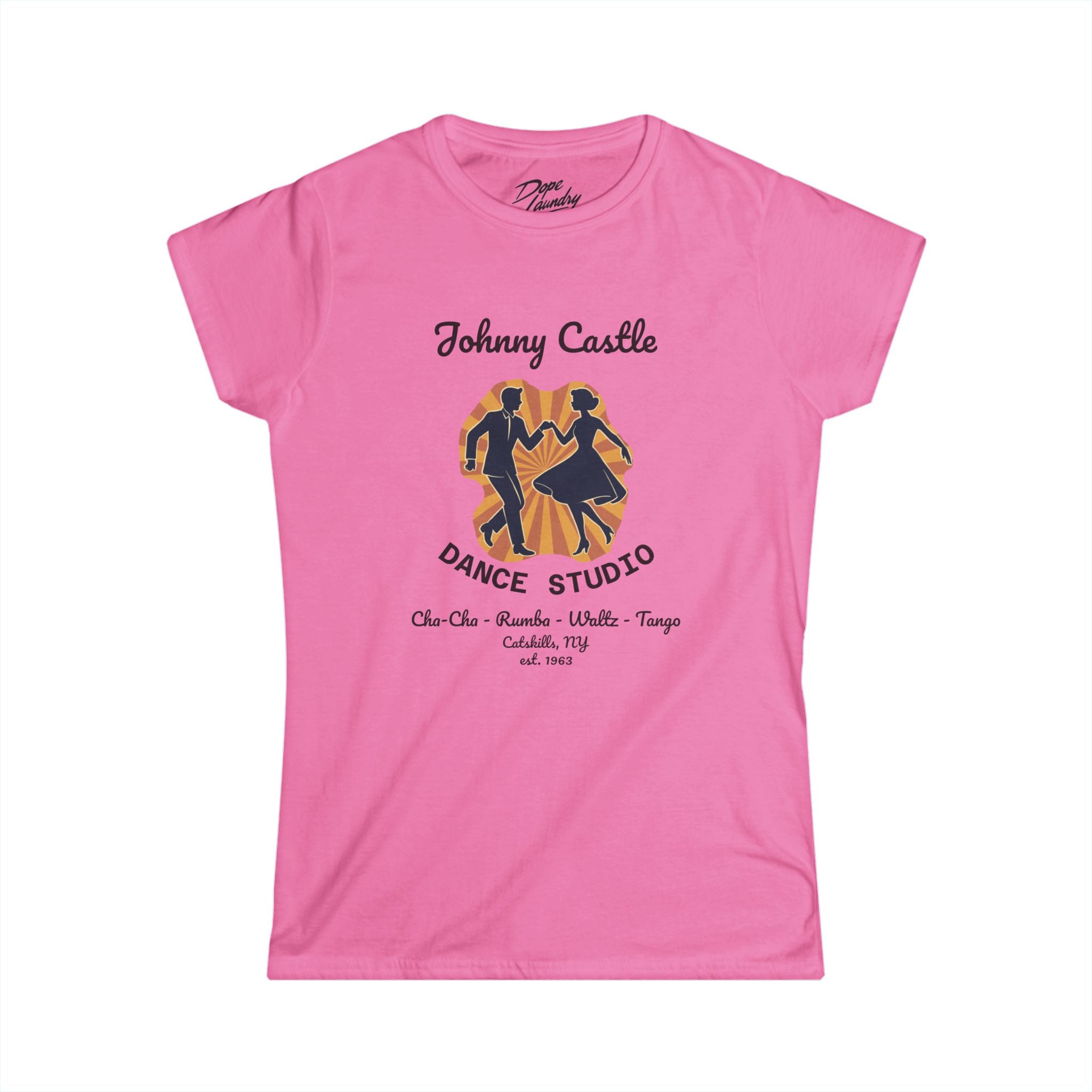 Johnny Castle Dance Studio - Women's Graphic Tee - (Movie Parody)