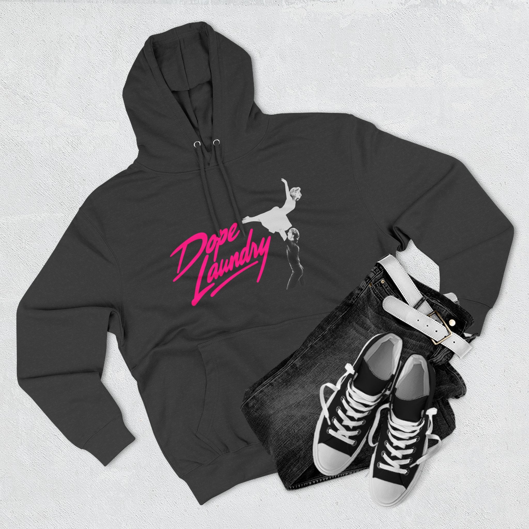 Dope Laundry "Dirty Dancing" Hoodie | Cool Street-wear, Fleece Pullover, Casual Fashion, Cozy Sweatshirt