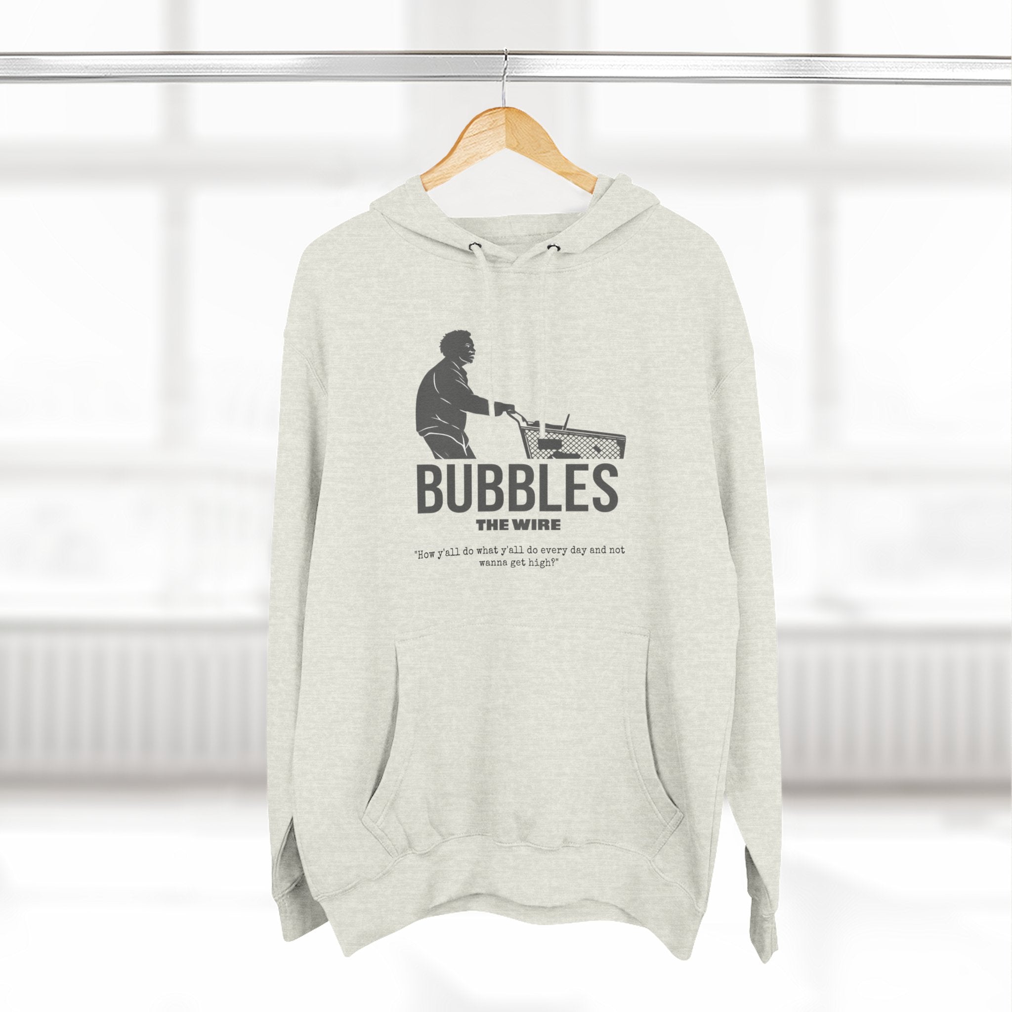 Bubbles 'How y'all do what you do' Fleece Hoodie (The Wire)- Street-wear, Casual Fashion