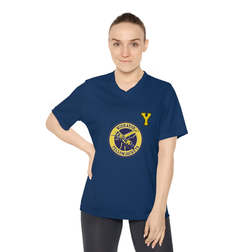 Yellowjackets #9 "Jackie" Team Spirit - Women's V-neck Shirt