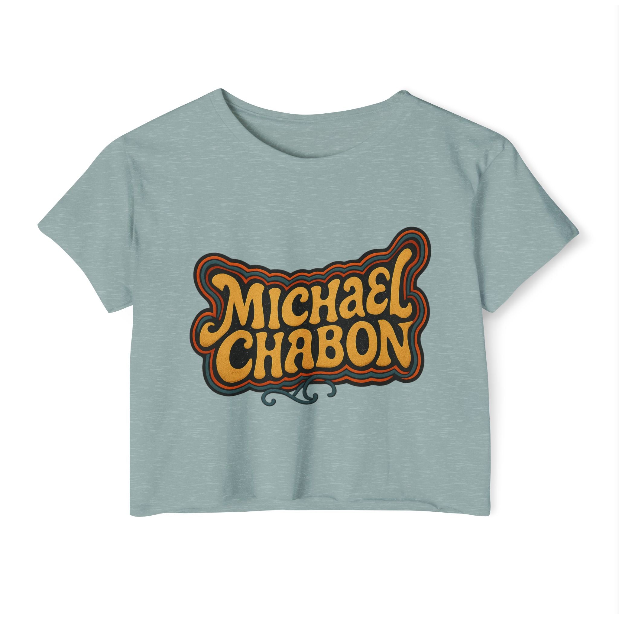 Michael Chabon Prog-Rock Festival Women's Crop Top
