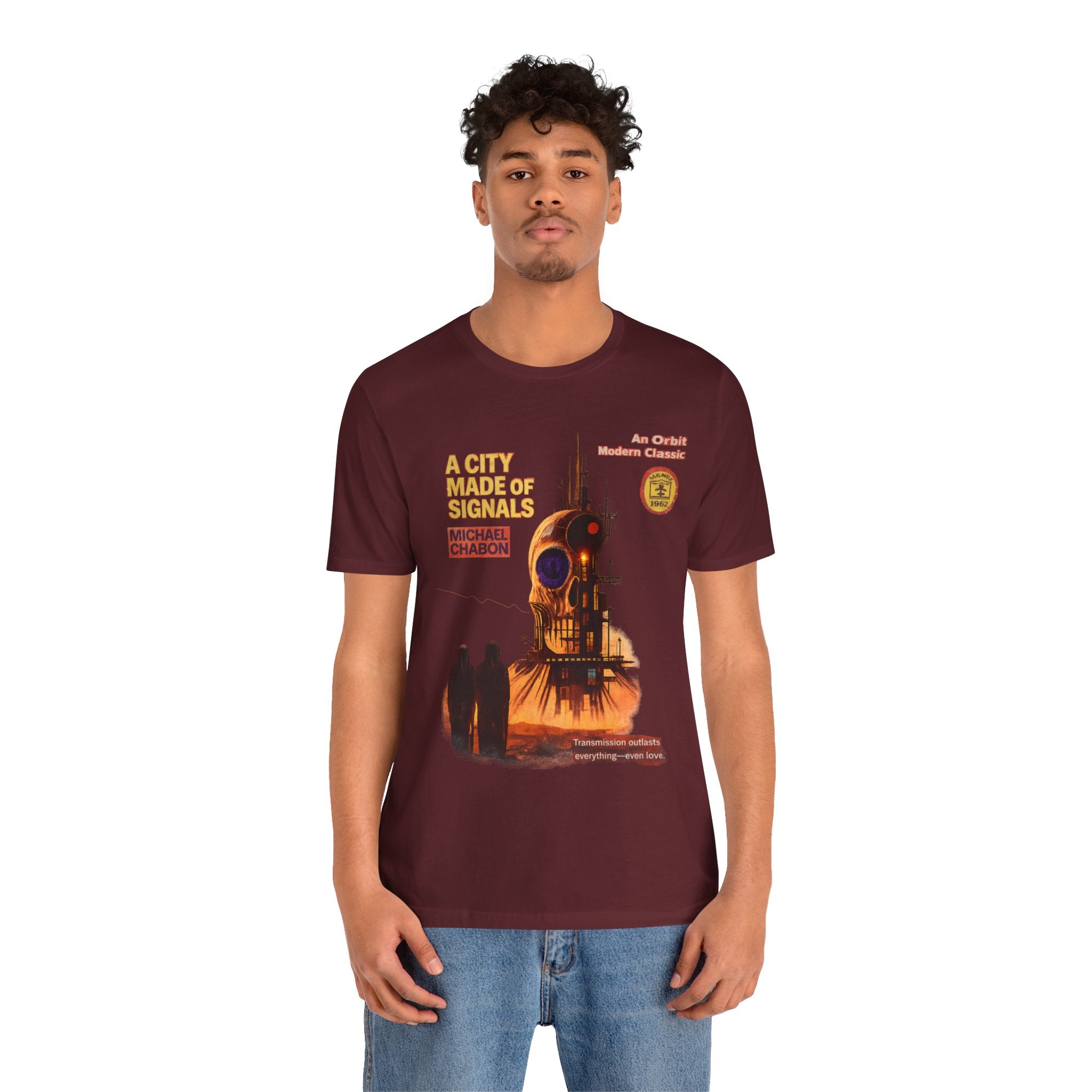 Michael Chabon - Sci-fi Book Cover (variant) - Vintage Graphic T-Shirt