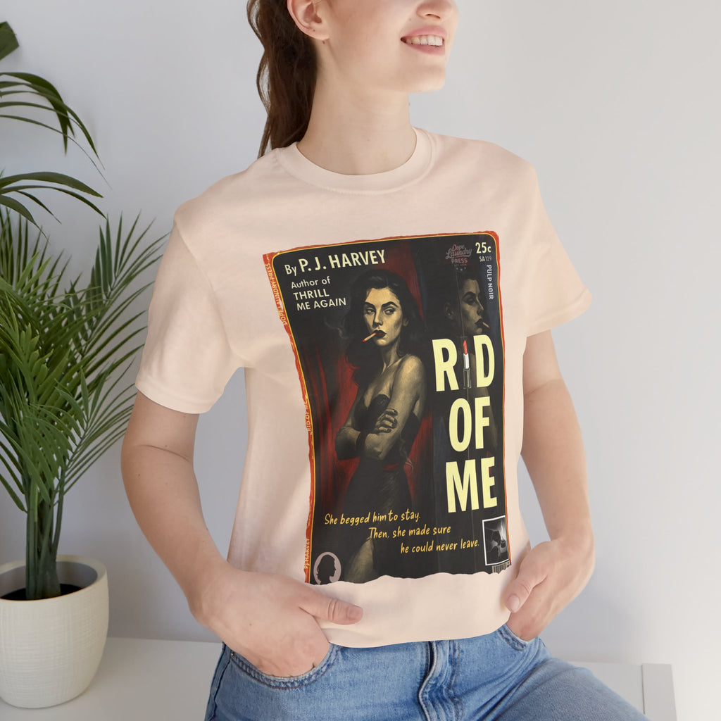 PJ Harvey - Rid of Me - Pulp-Noir Book Cover Tee