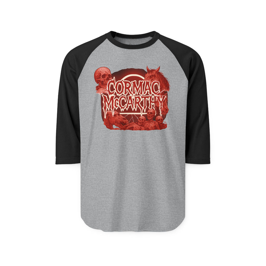 Cormac McCarthy Death Metal Raglan Shirt