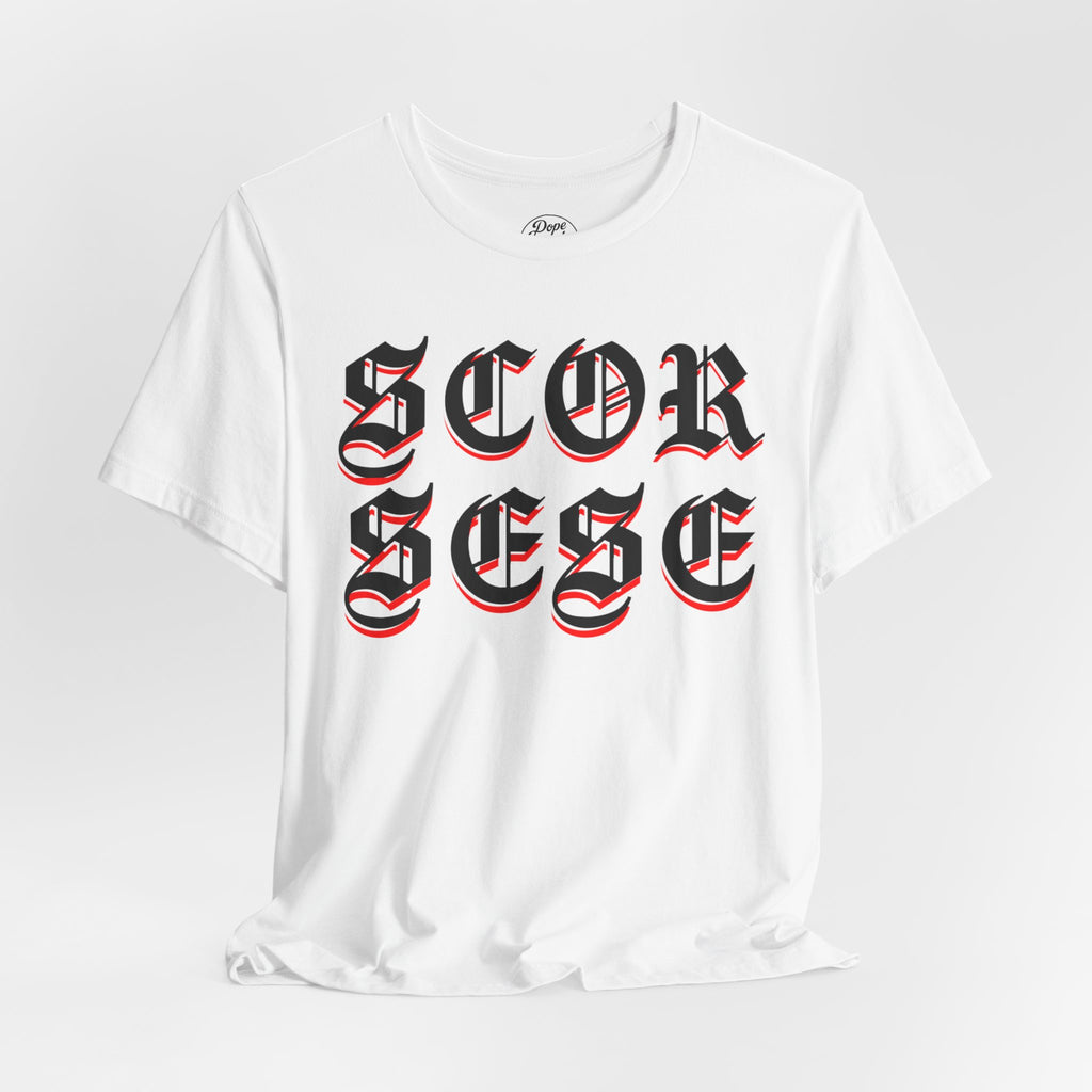 Scorsese Tribute - Old English Cult Movies Tee