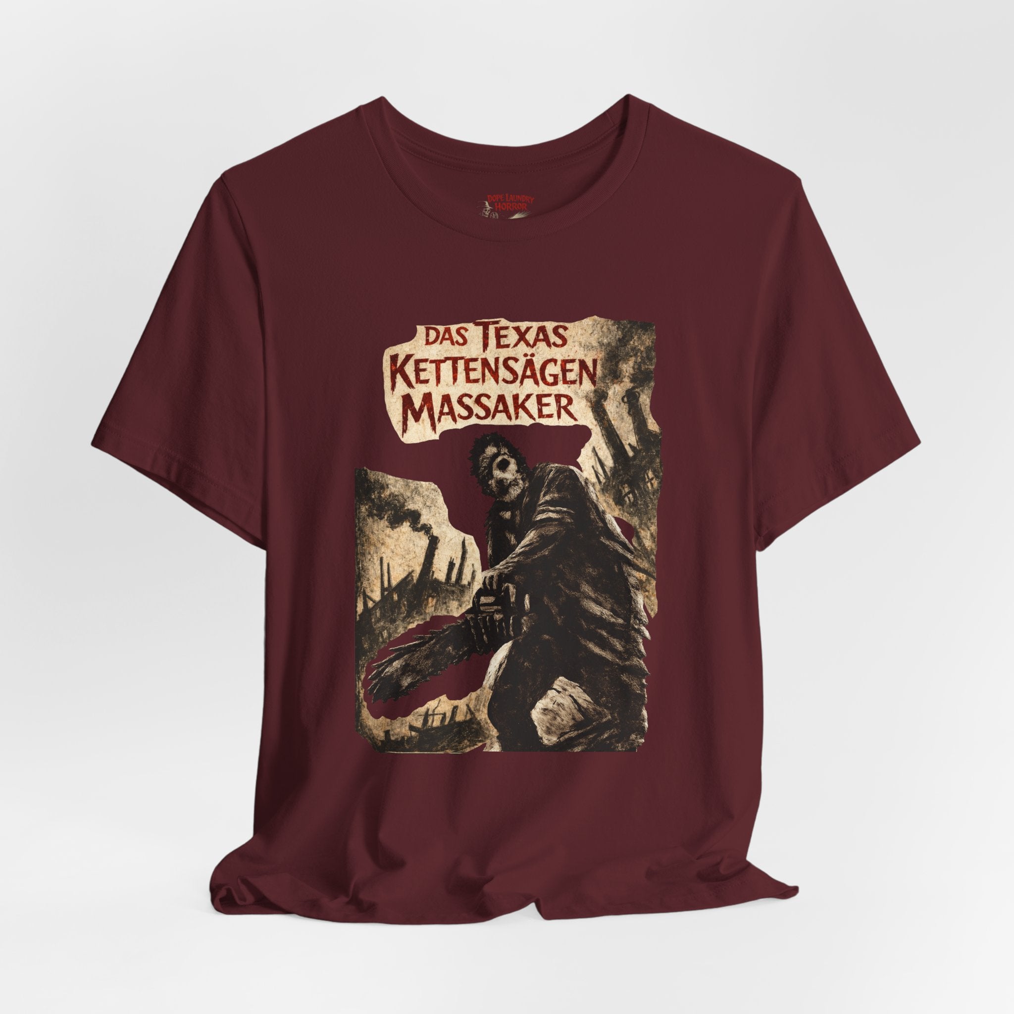 Texas Chainsaw Massacre Vintage Tee — German Expressionist Horror Shirt