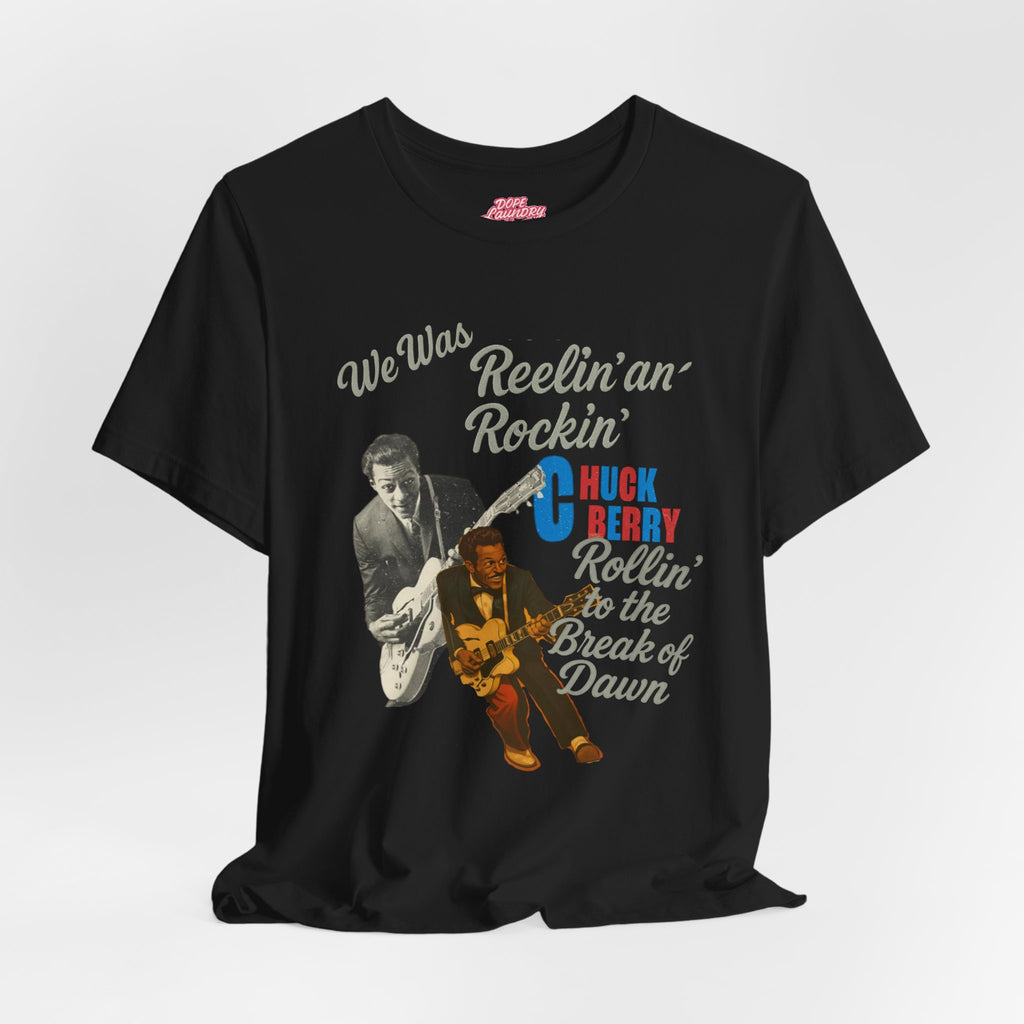 Chuck Berry -  Rock n' Roll Legends Retro Music T-Shirt, unisex tee