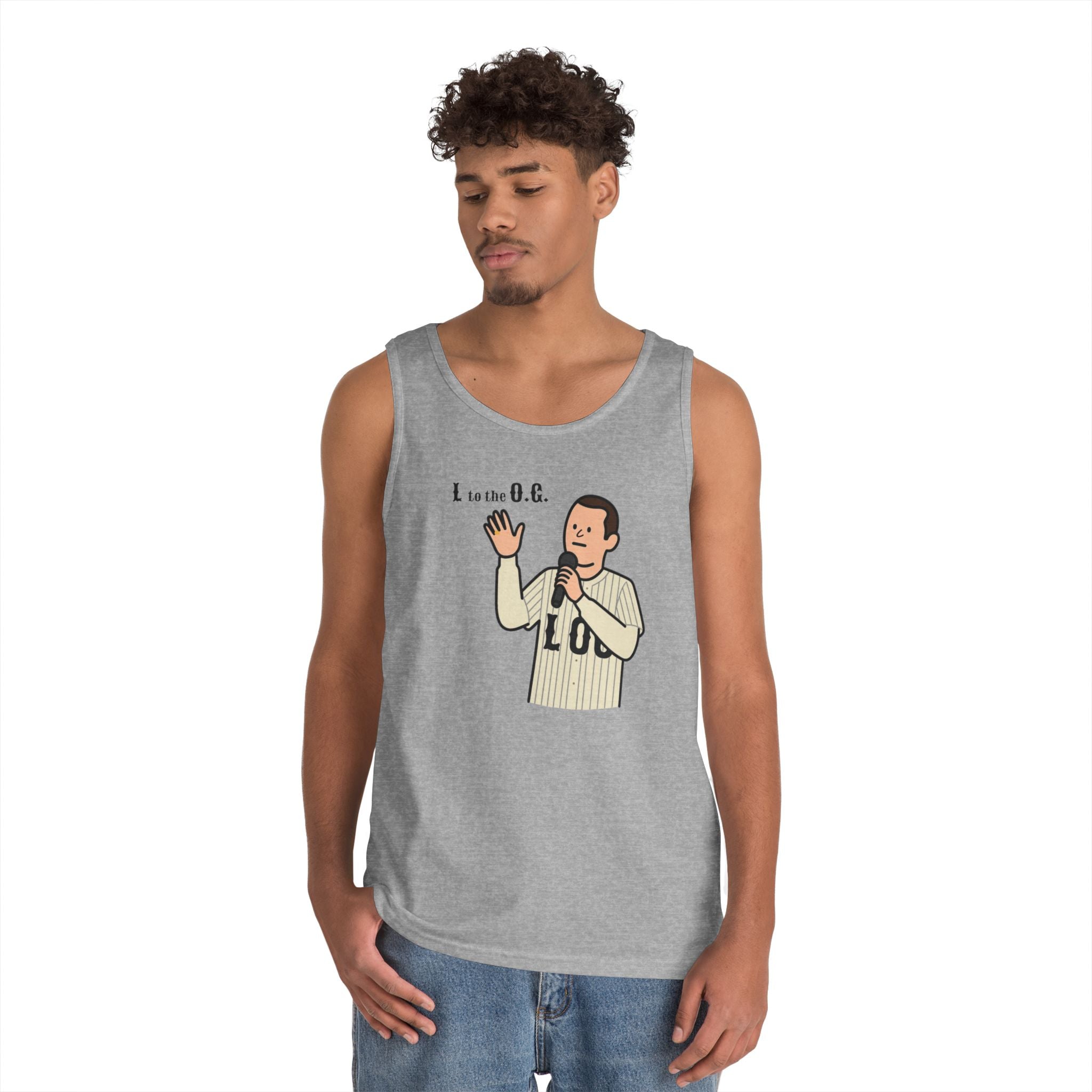 L to the OG - Kendall Roy - Succession - Unisex Heavy Cotton Tank Top