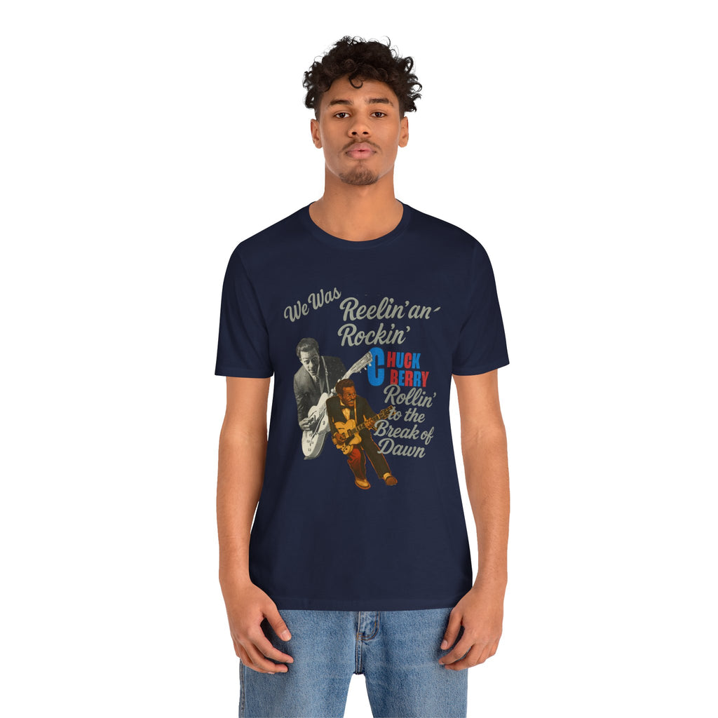 Chuck Berry -  Rock n' Roll Legends Retro Music T-Shirt, unisex tee