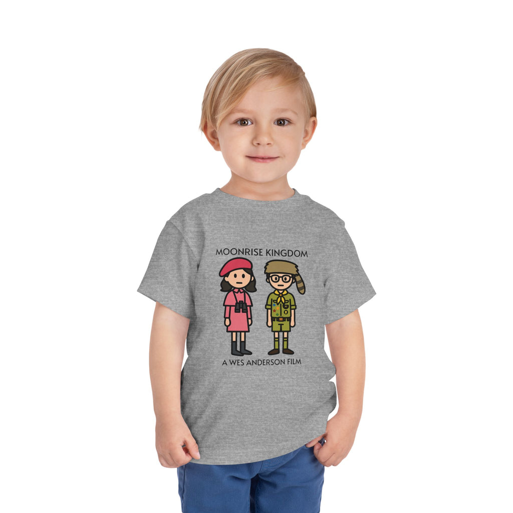 Toddler Tee - Moonrise Kingdom - Wes Anderson films - Retro Graphic Kids Shirt